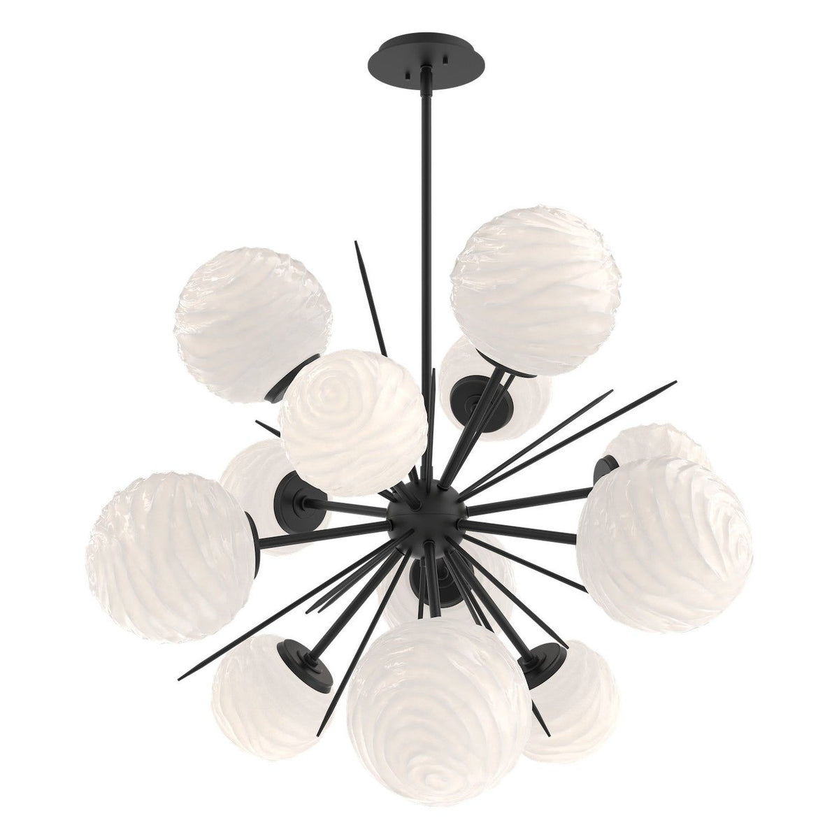 Hammerton Studio - CHB0092-0A-MB-WL-001-L3 - LED Chandelier - Gaia - Matte Black