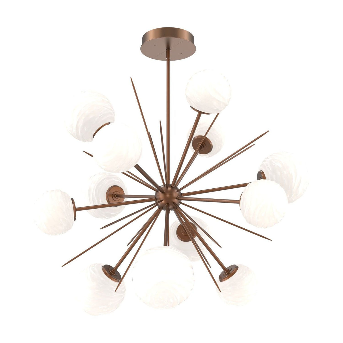 Hammerton Studio - CHB0092-0B-BB-WL-001-L3 - LED Chandelier - Gaia - Burnished Bronze