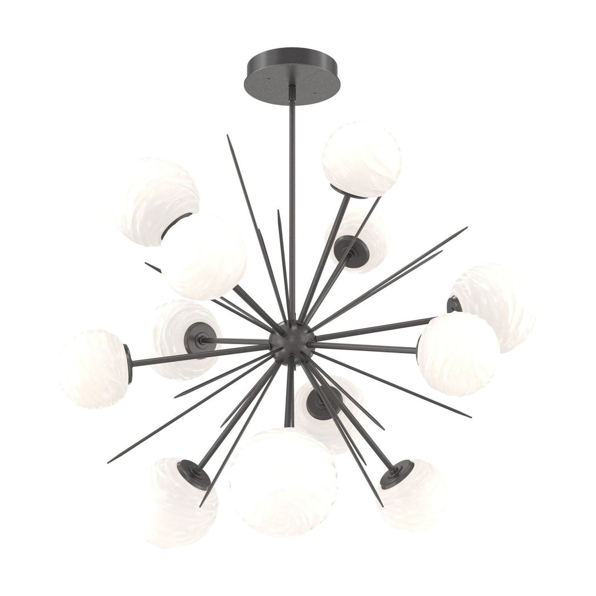 Hammerton Studio - CHB0092-0B-GP-WL-001-L3 - LED Chandelier - Gaia - Graphite