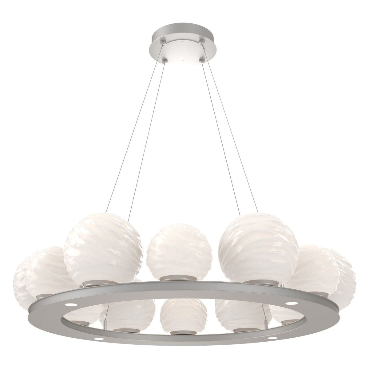 Hammerton Studio - CHB0092-0C-BS-WL-CA1-L3 - LED Chandelier - Gaia - Beige Silver