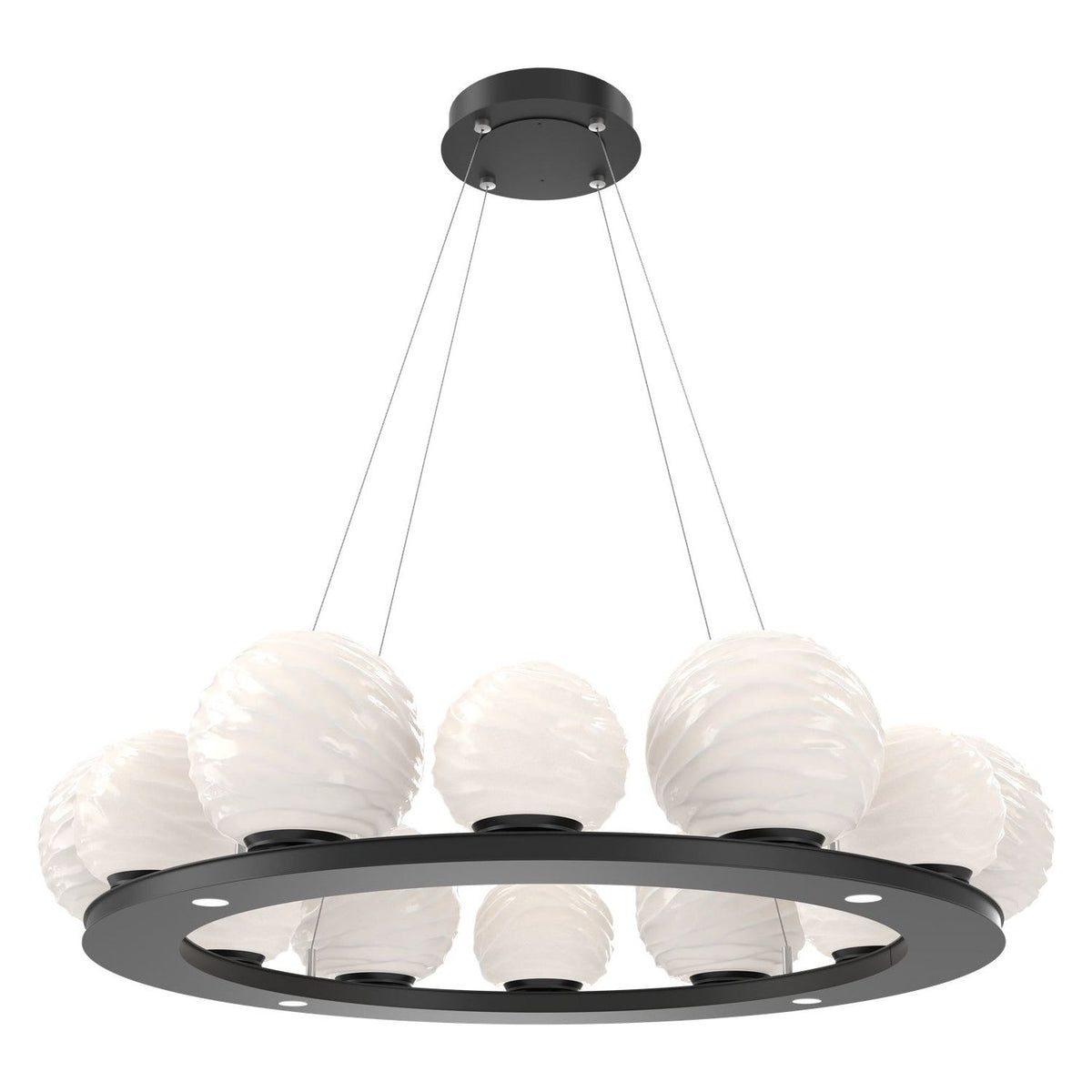 Hammerton Studio - CHB0092-0C-MB-WL-CA1-L3 - LED Chandelier - Gaia - Matte Black