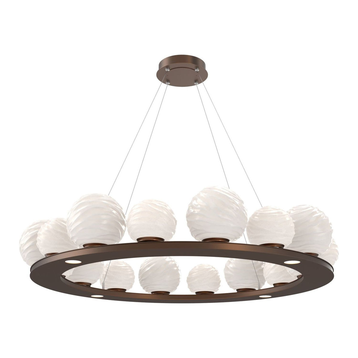 Hammerton Studio - CHB0092-0D-BB-WL-CA1-L3 - LED Chandelier - Gaia - Burnished Bronze