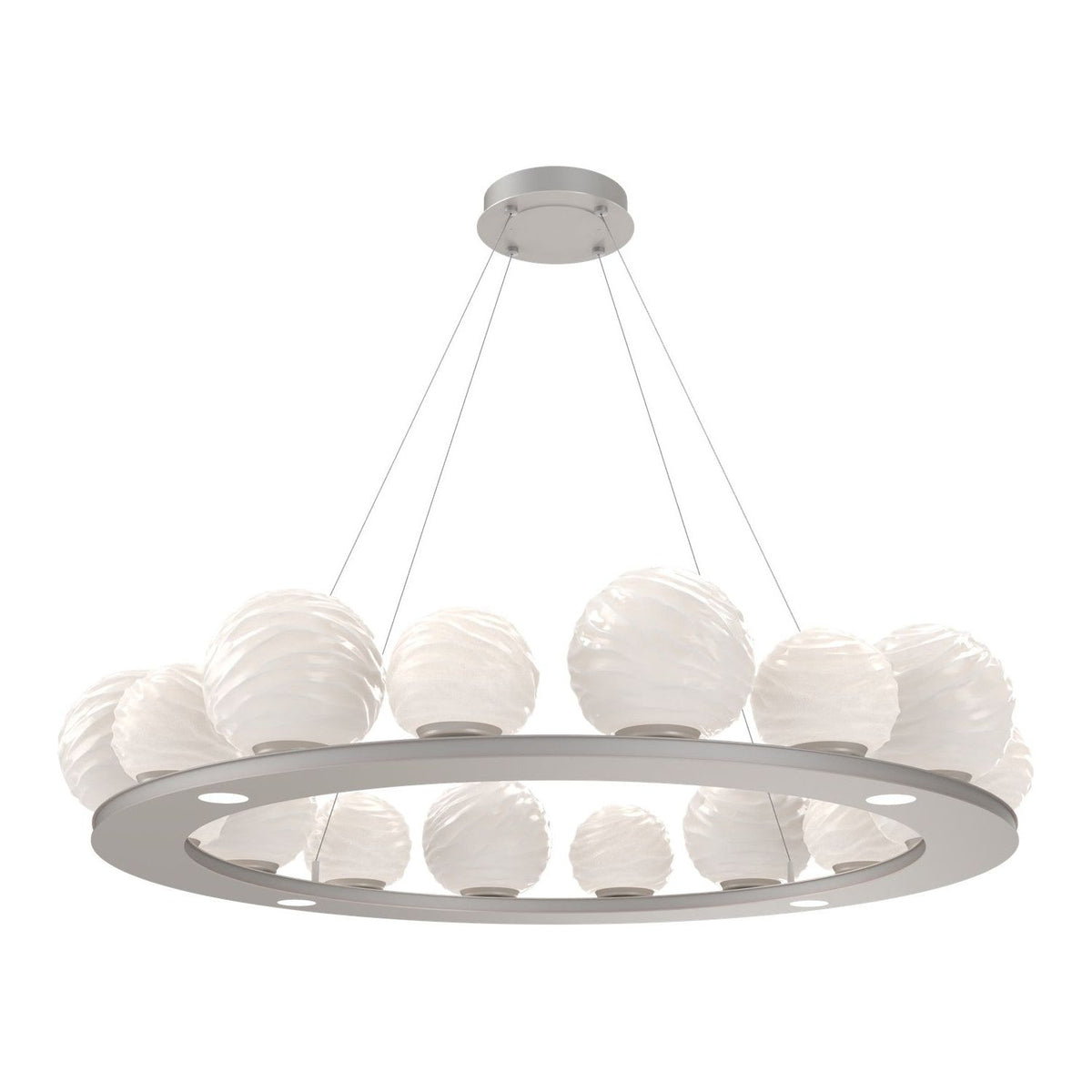 Hammerton Studio - CHB0092-0D-BS-WL-CA1-L3 - LED Chandelier - Gaia - Beige Silver