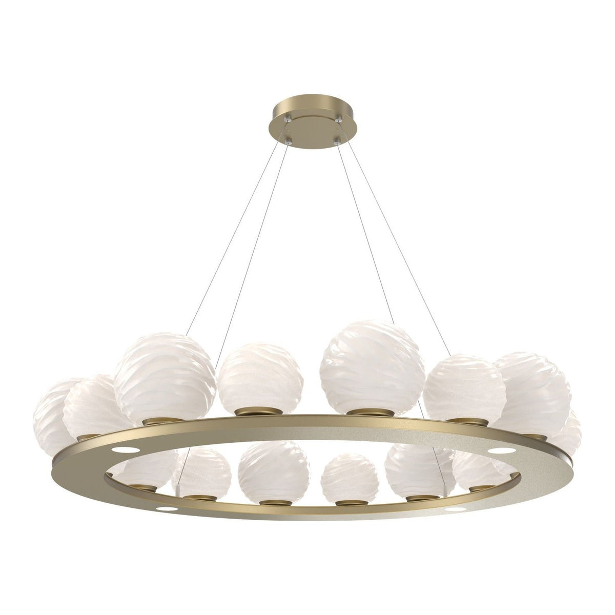 Hammerton Studio - CHB0092-0D-GB-WL-CA1-L3 - LED Chandelier - Gaia - Gilded Brass