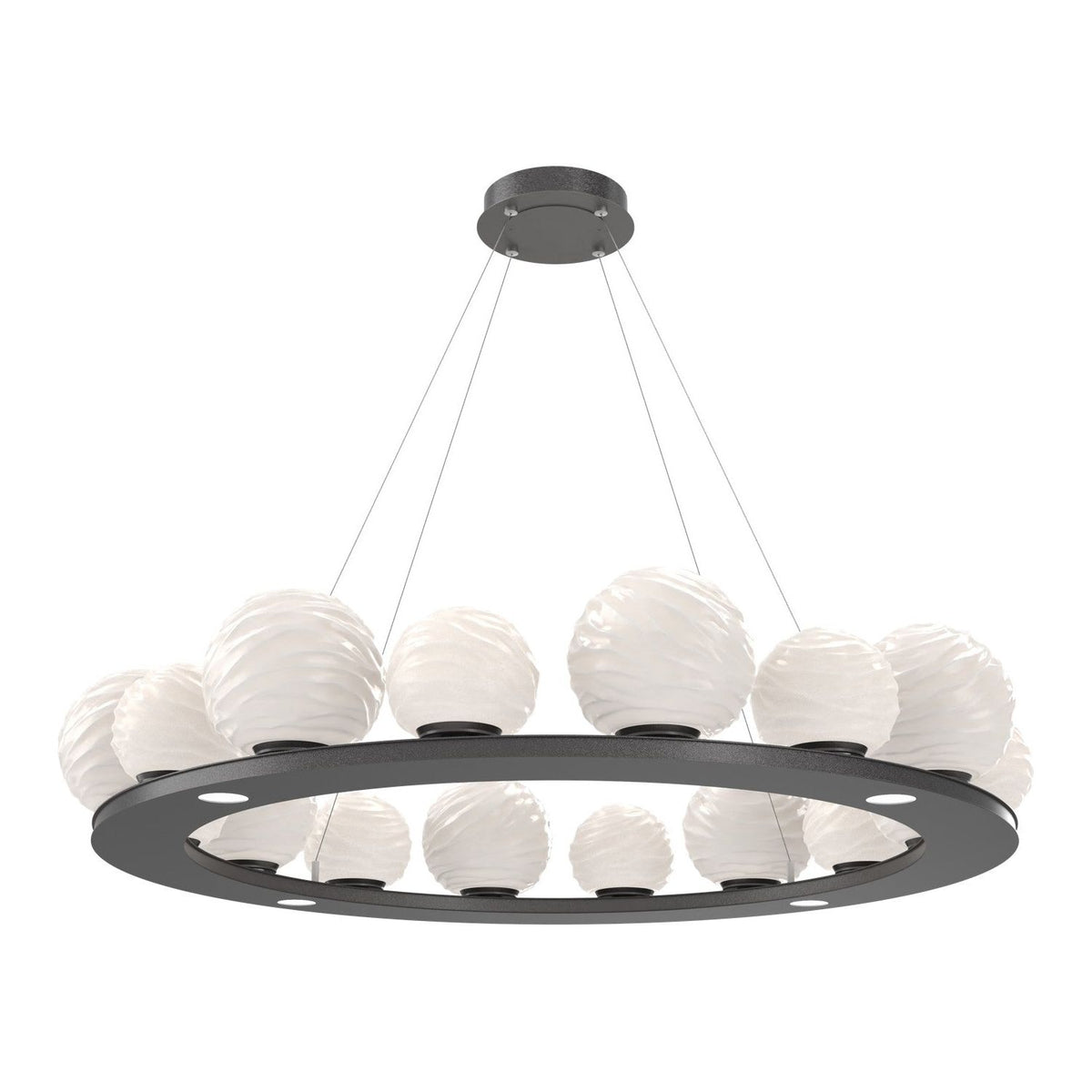 Hammerton Studio - CHB0092-0D-GP-WL-CA1-L3 - LED Chandelier - Gaia - Graphite