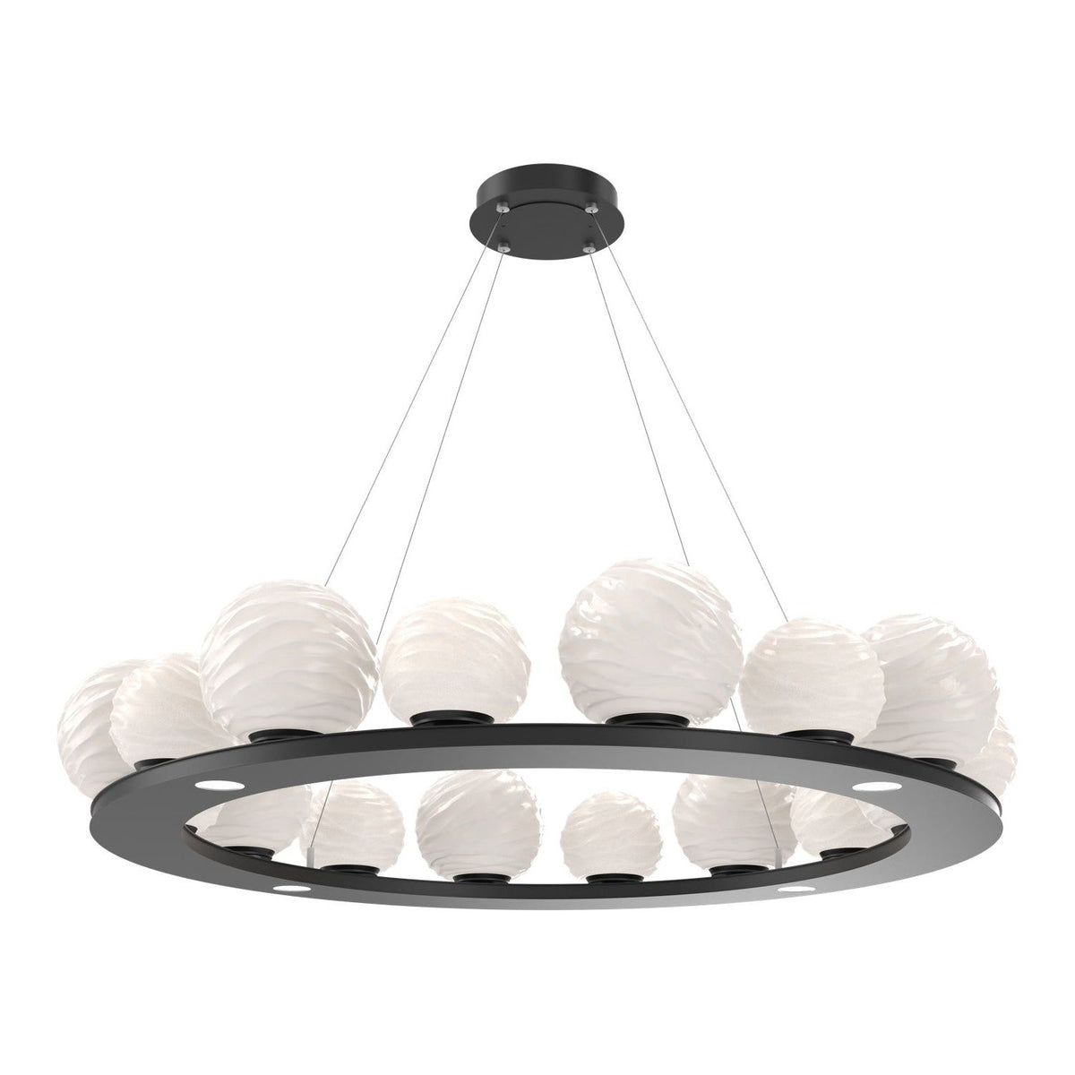 Hammerton Studio - CHB0092-0D-MB-WL-CA1-L3 - LED Chandelier - Gaia - Matte Black