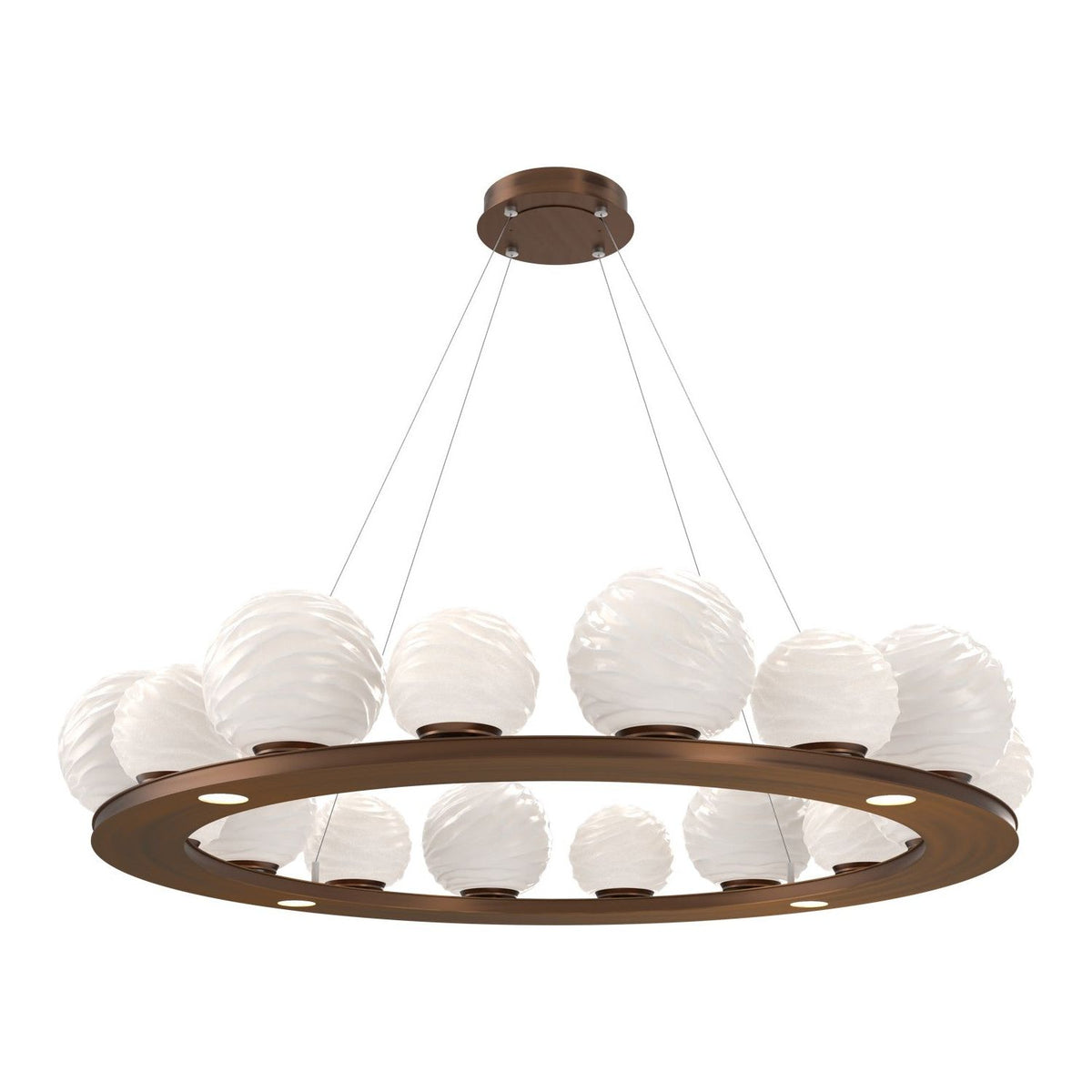 Hammerton Studio - CHB0092-0D-RB-WL-CA1-L3 - LED Chandelier - Gaia - Oil Rubbed Bronze