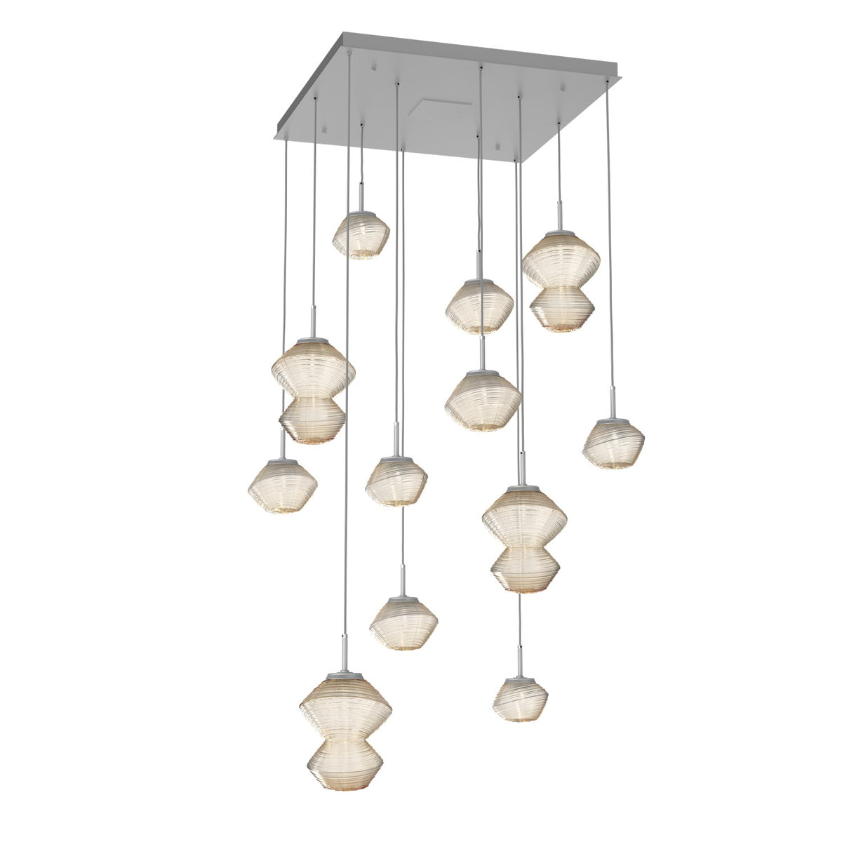 Hammerton Studio - CHB0089-12-CS-A-C01-L1 - LED Chandelier - Mesa - Classic Silver