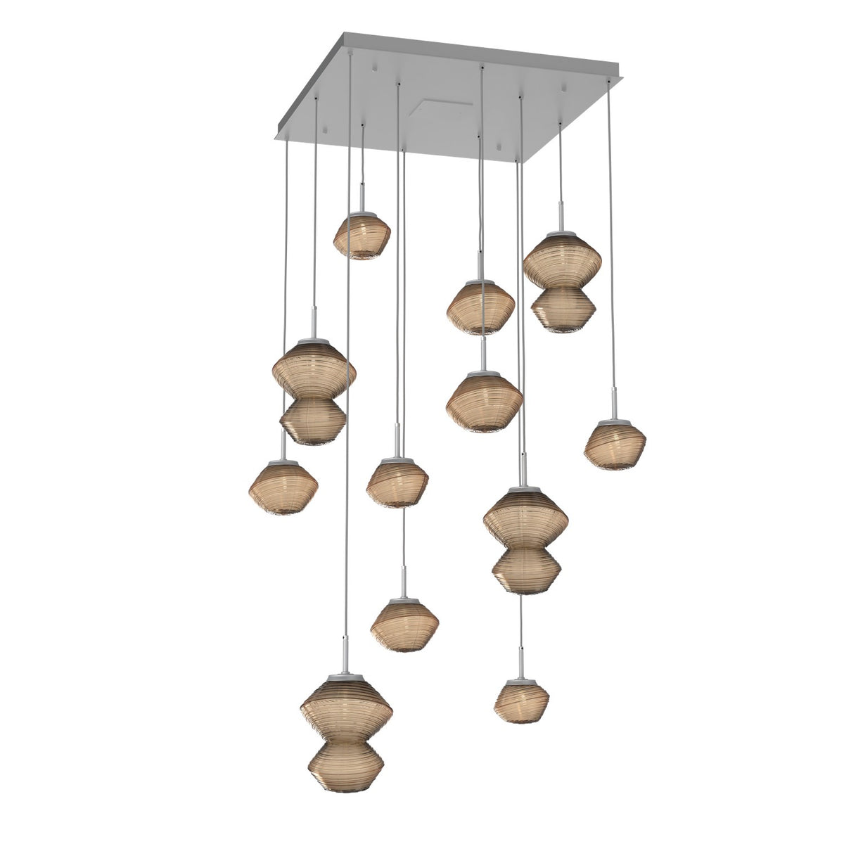 Hammerton Studio - CHB0089-12-CS-B-C01-L1 - LED Chandelier - Mesa - Classic Silver