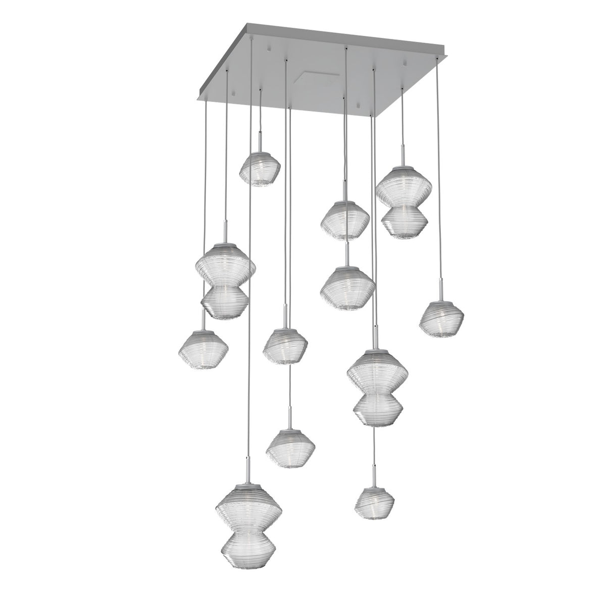 Hammerton Studio - CHB0089-12-CS-C-C01-L1 - LED Chandelier - Mesa - Classic Silver