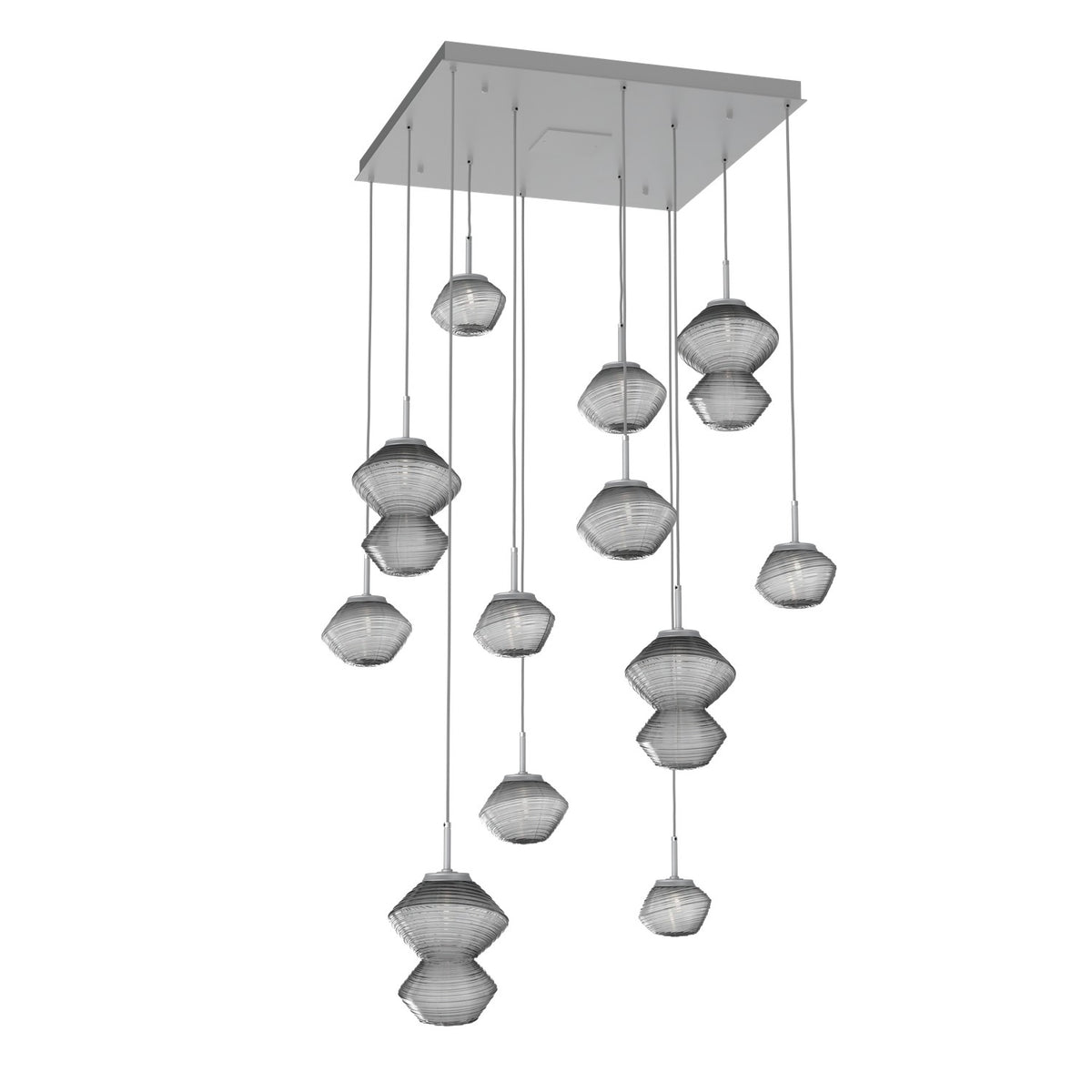 Hammerton Studio - CHB0089-12-CS-S-C01-L1 - LED Chandelier - Mesa - Classic Silver