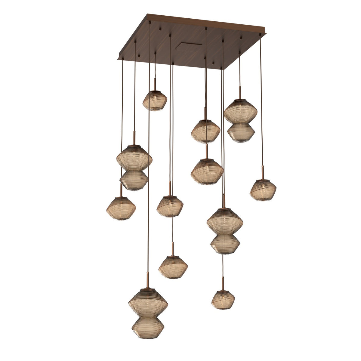 Hammerton Studio - CHB0089-12-RB-B-C01-L1 - LED Chandelier - Mesa - Oil Rubbed Bronze