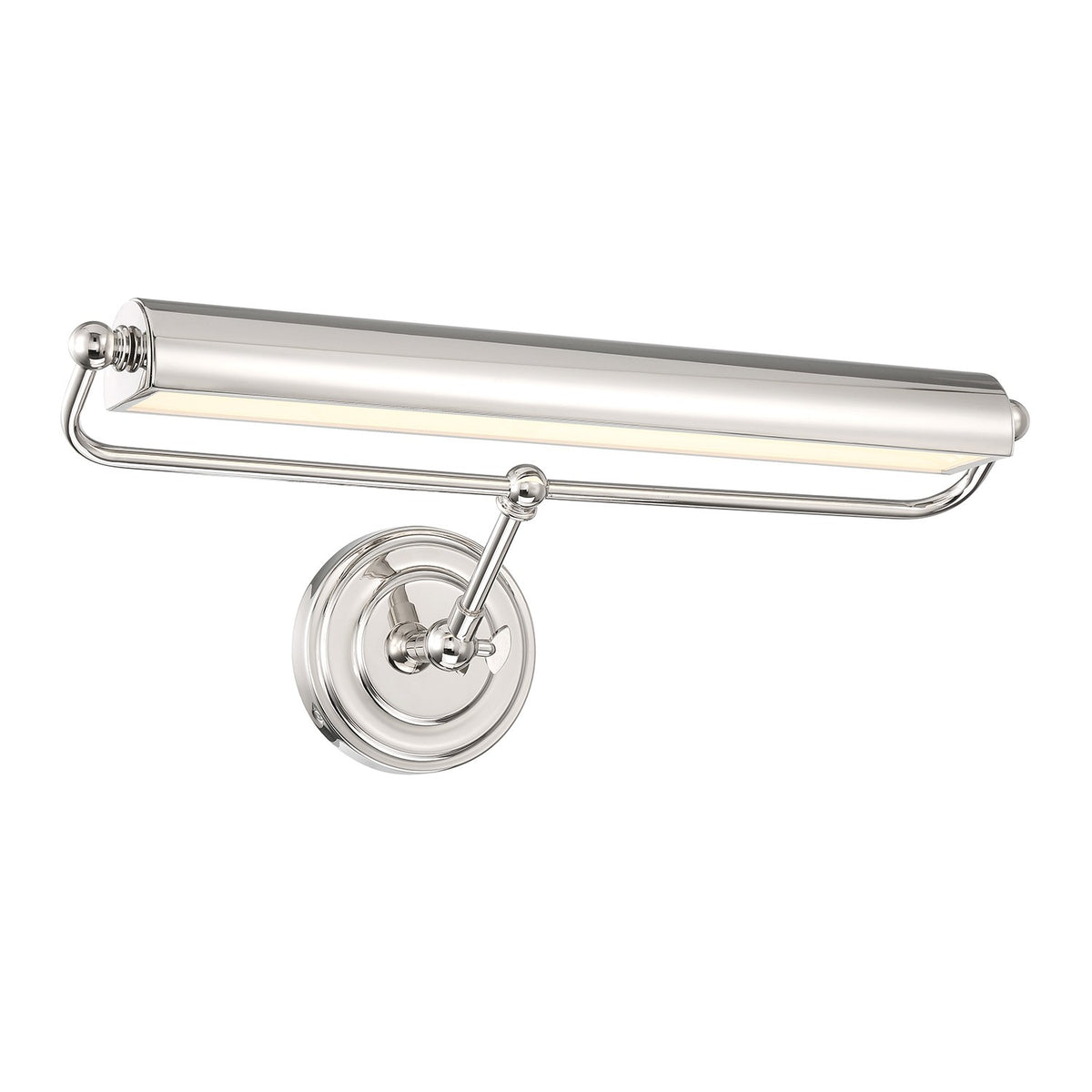 Crystorama - MLR-202-PN - LED Wall Sconce - Miller - Polished Nickel