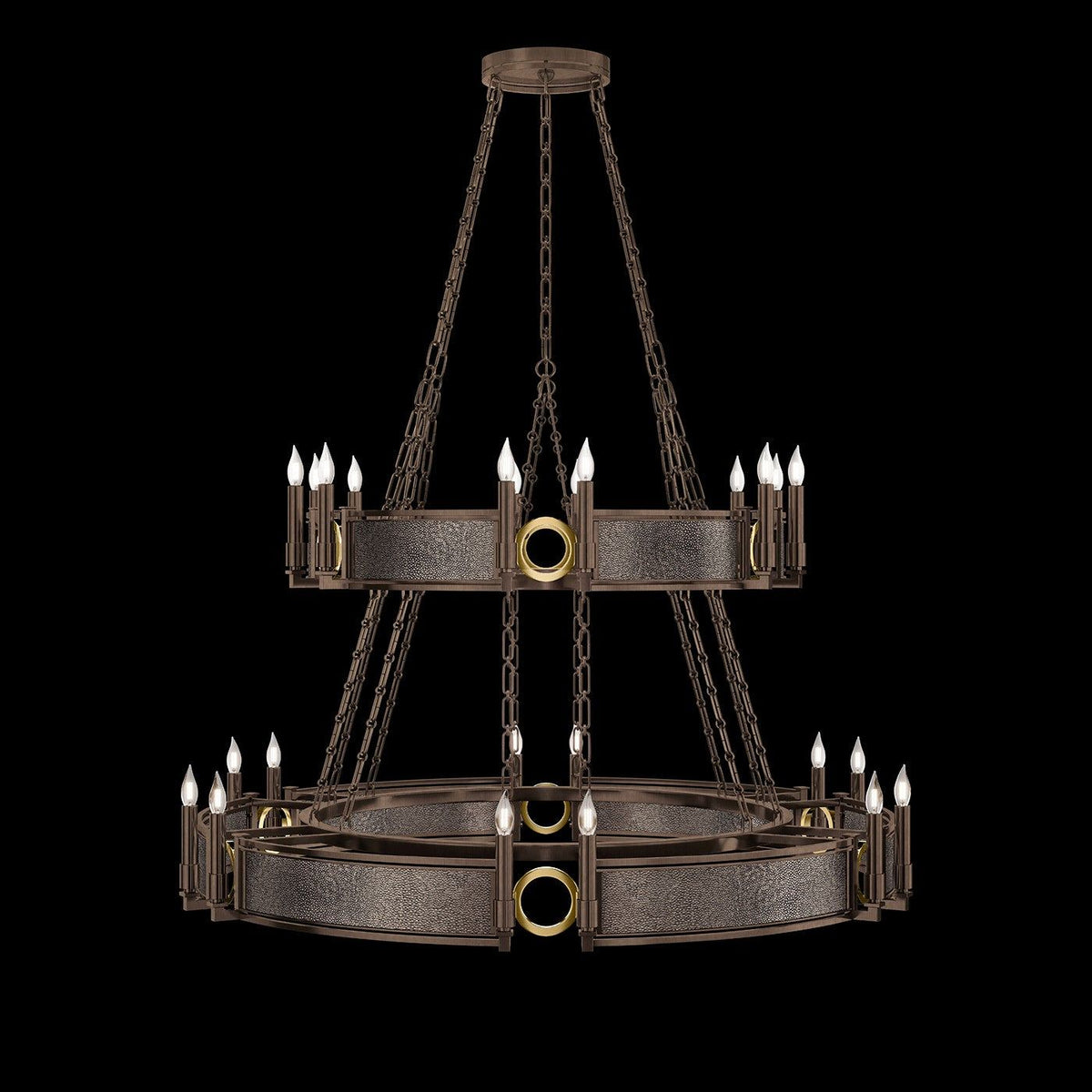 Fine Art - 100036-211 - 24 Light Chandelier - Mirage - Bronze