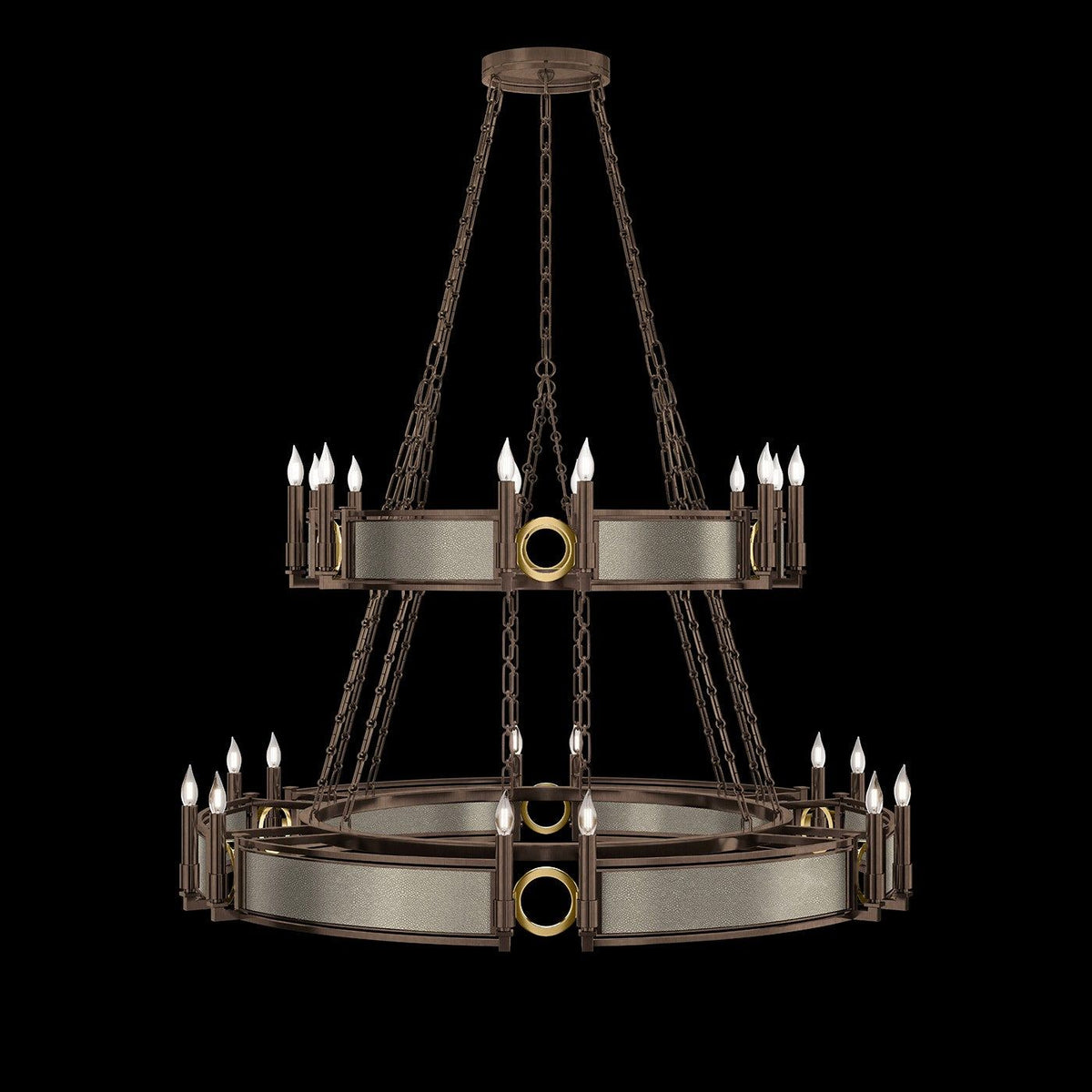 Fine Art - 100036-212 - 24 Light Chandelier - Mirage - Bronze