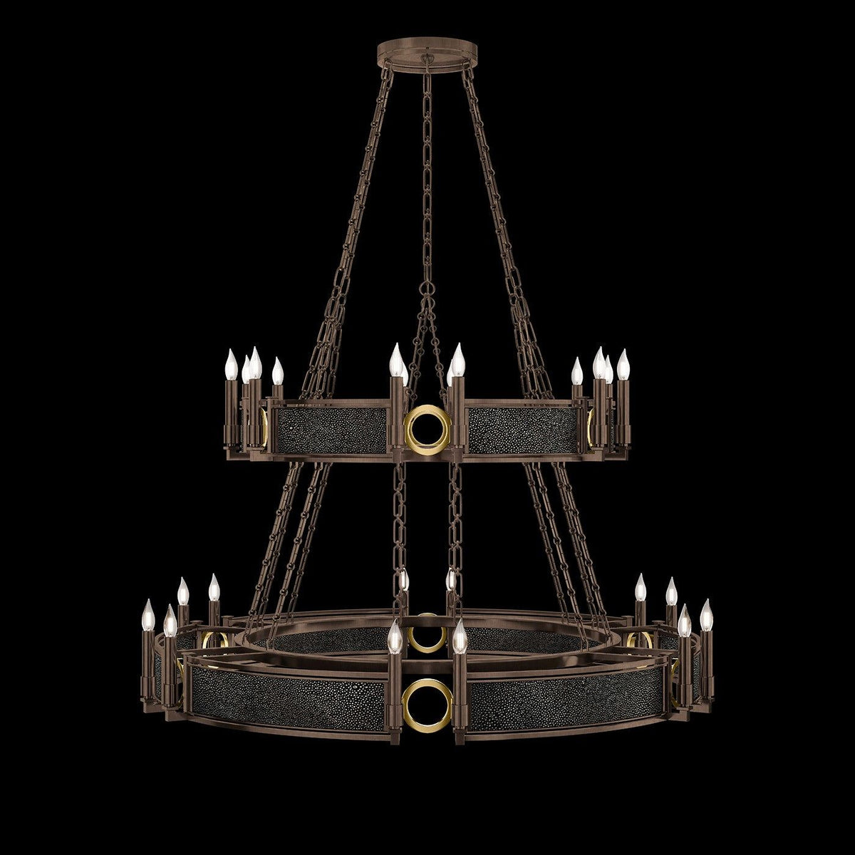 Fine Art - 100036-213 - 24 Light Chandelier - Mirage - Bronze