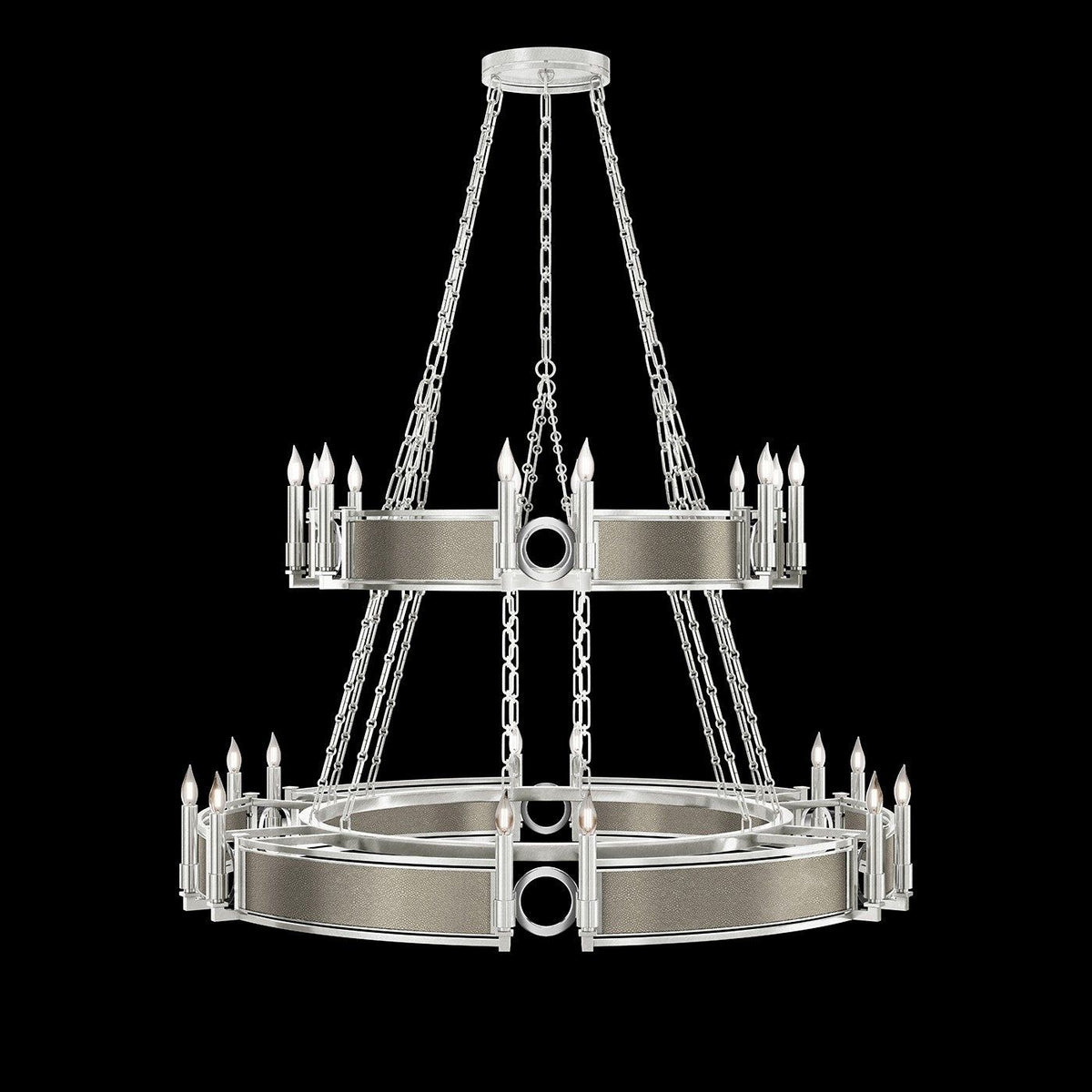 Fine Art - 100036-422 - 24 Light Chandelier - Mirage - Silver