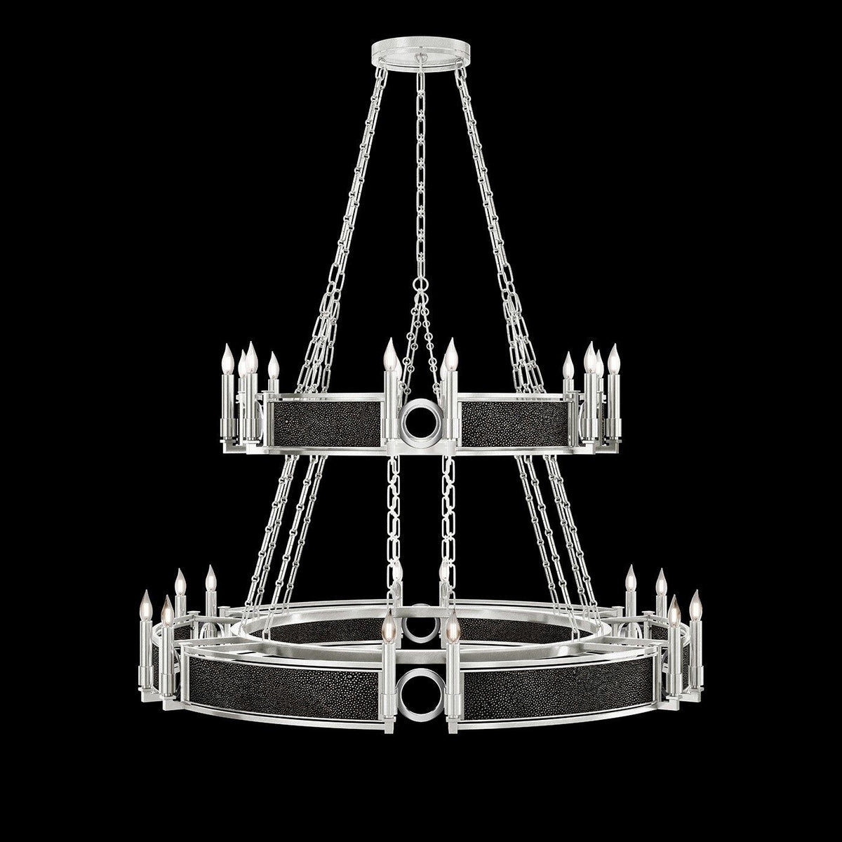 Fine Art - 100036-423 - 24 Light Chandelier - Mirage - Silver