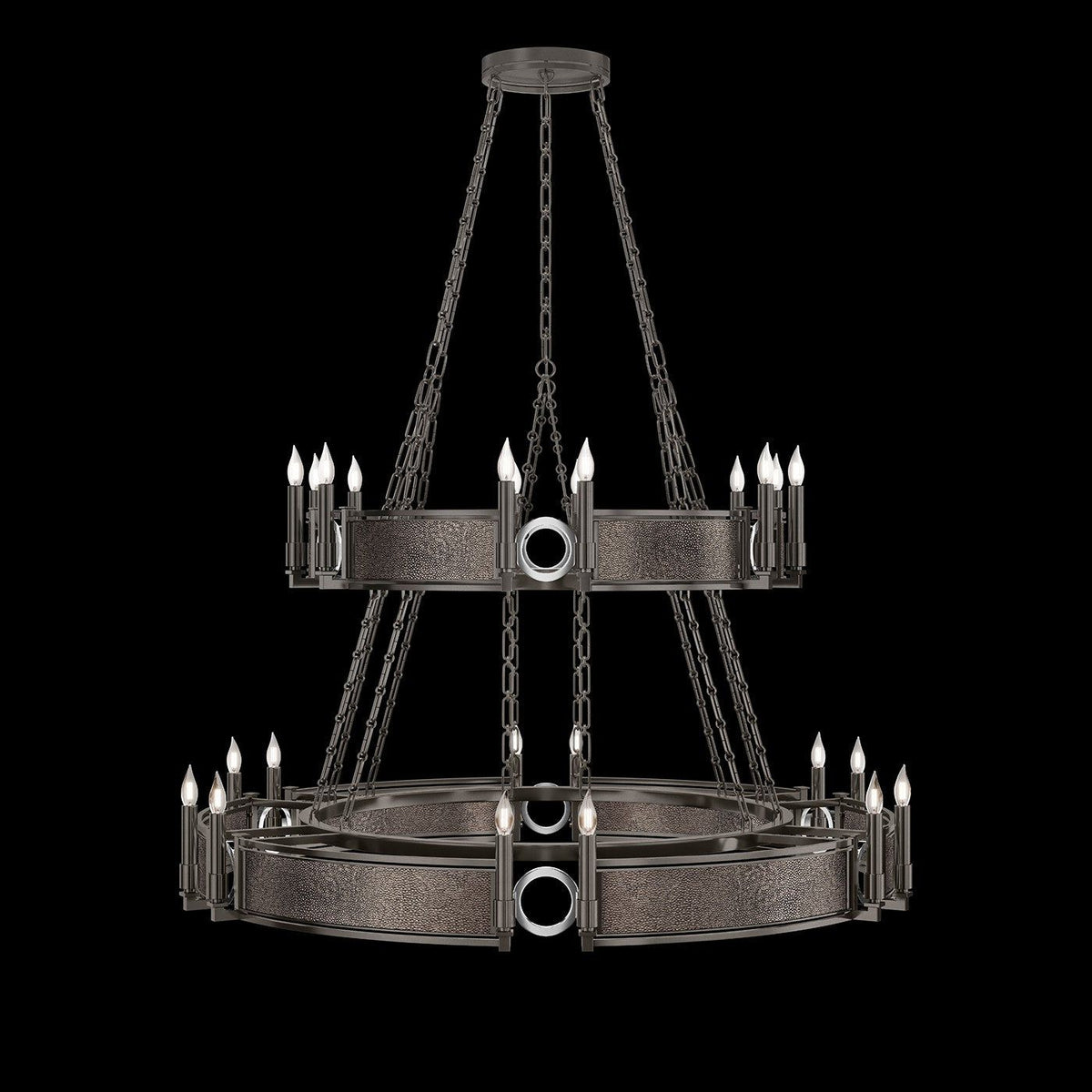 Fine Art - 100036-721 - 24 Light Chandelier - Mirage - Black