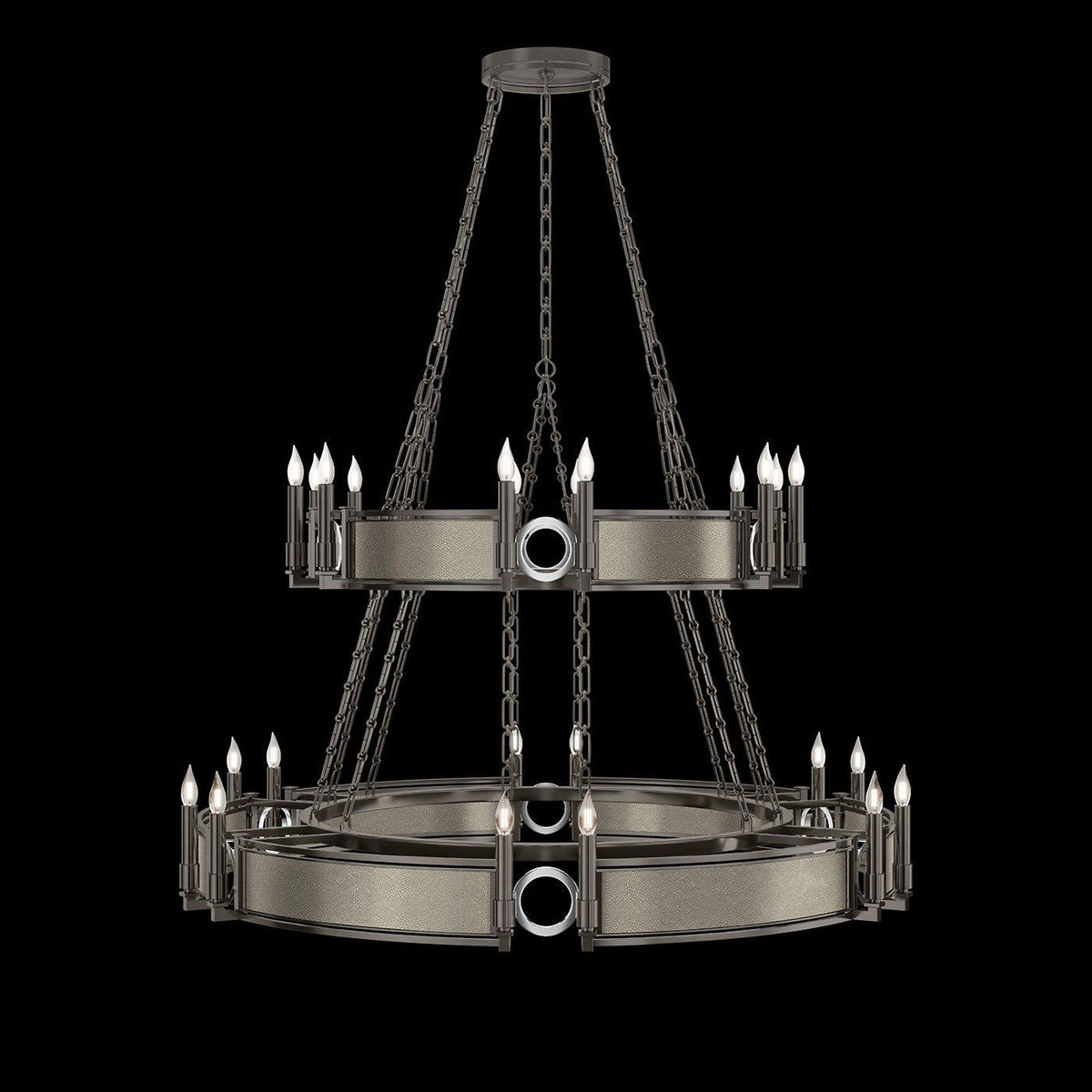 Fine Art - 100036-722 - 24 Light Chandelier - Mirage - Black