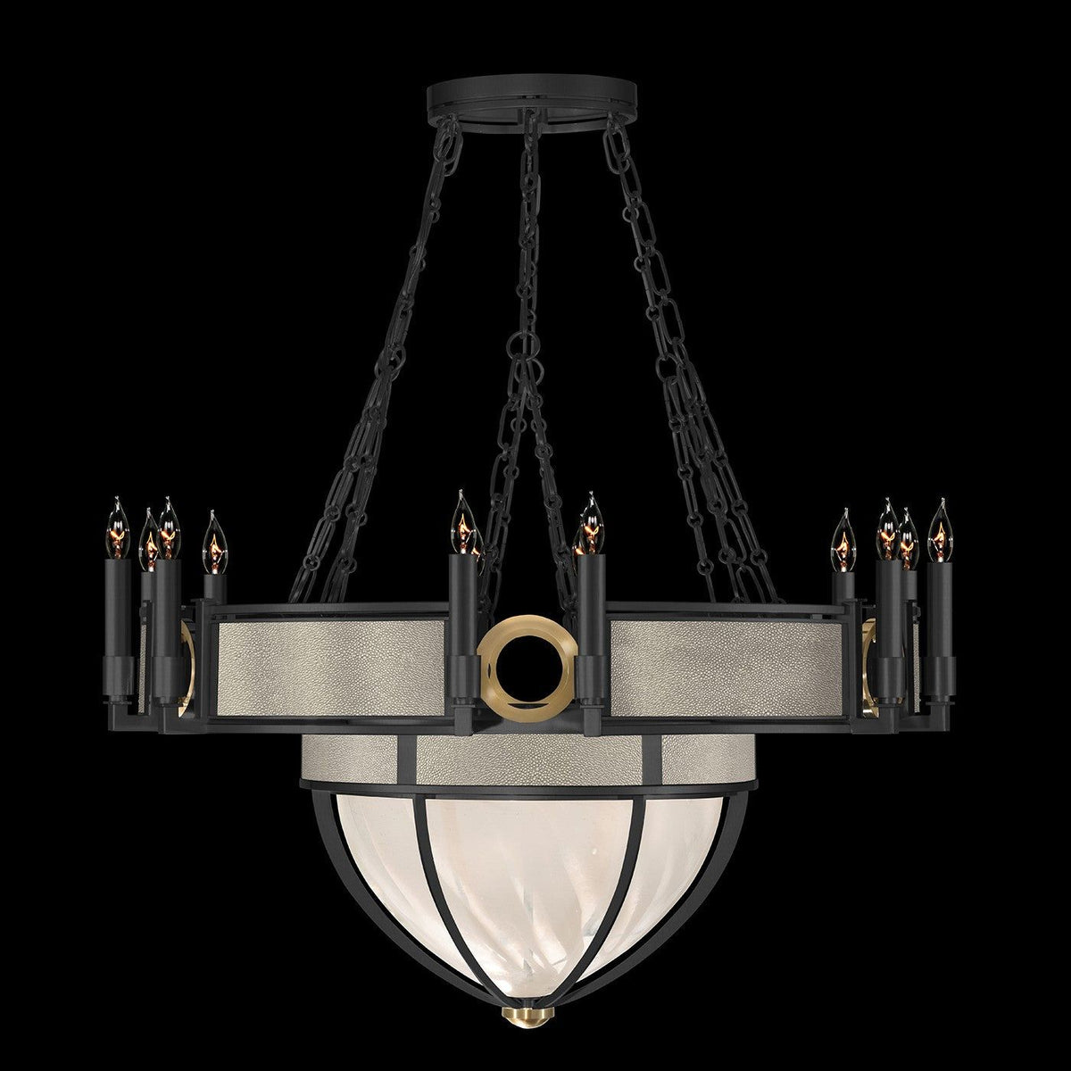 Fine Art - 100037-112 - 15 Light Chandelier - Mirage - Black