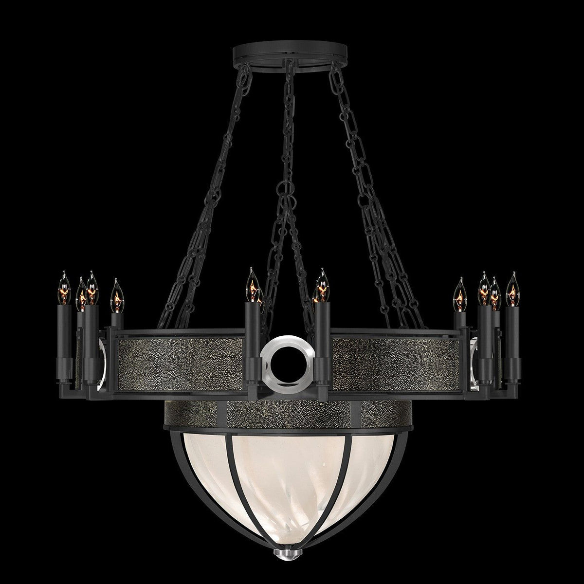 Fine Art - 100037-123 - 15 Light Chandelier - Mirage - Black