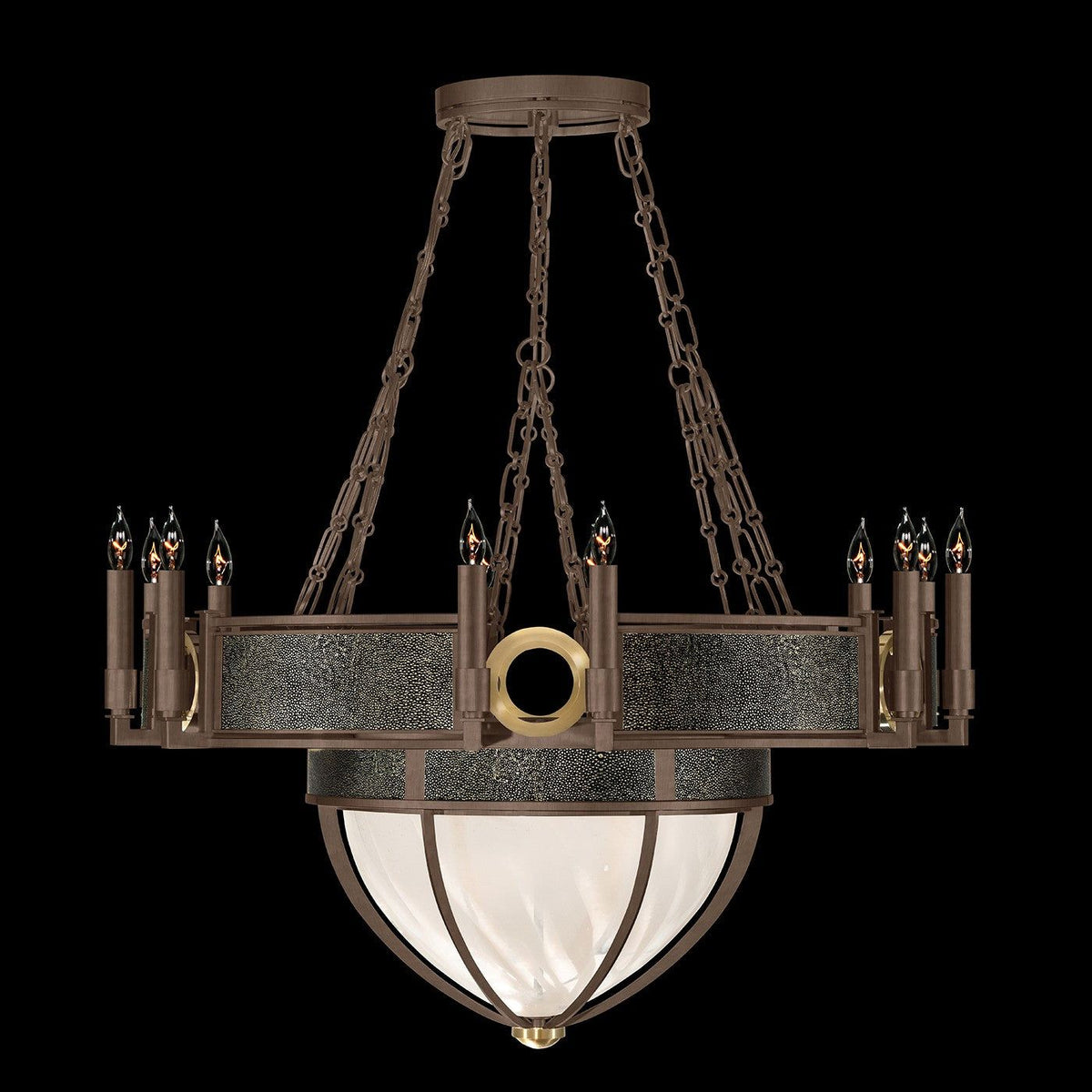 Fine Art - 100037-213 - 15 Light Chandelier - Mirage - Bronze