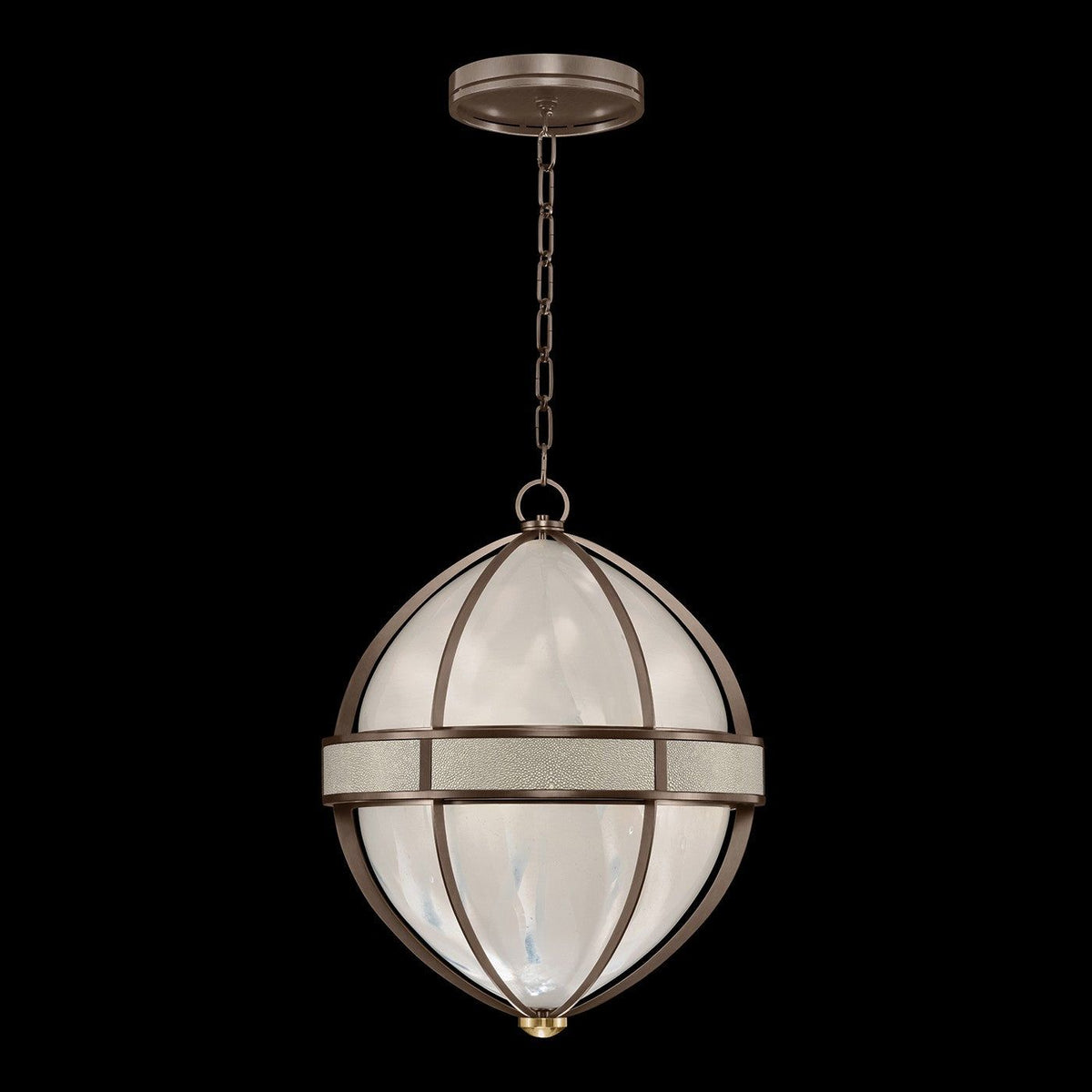 Fine Art - 100038-212 - Three Light Pendant - Mirage - Bronze