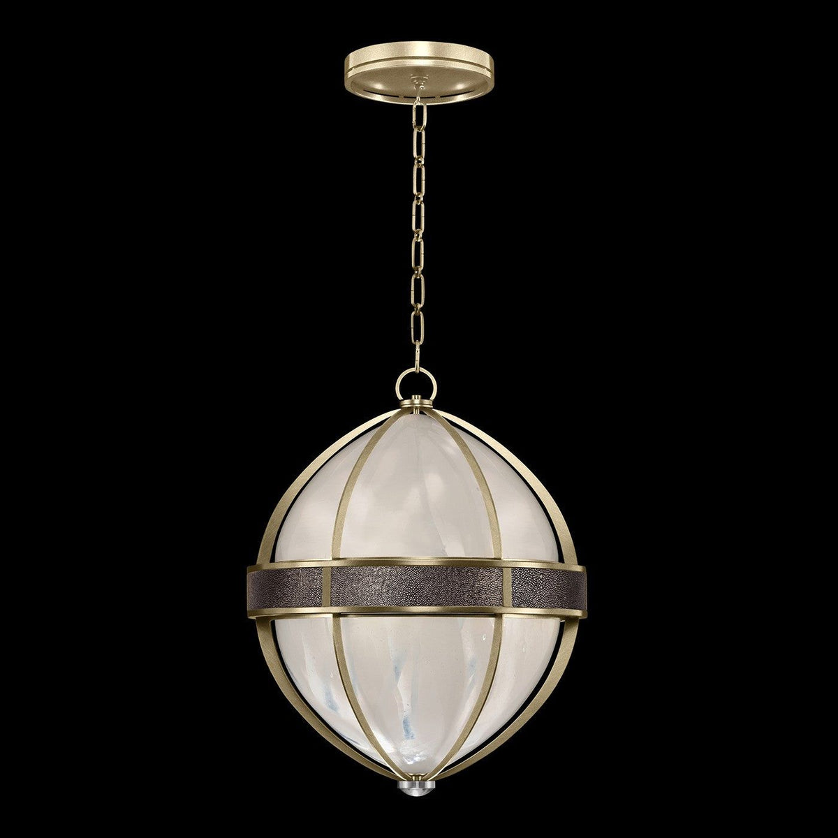 Fine Art - 100038-521 - Three Light Pendant - Mirage - Gold