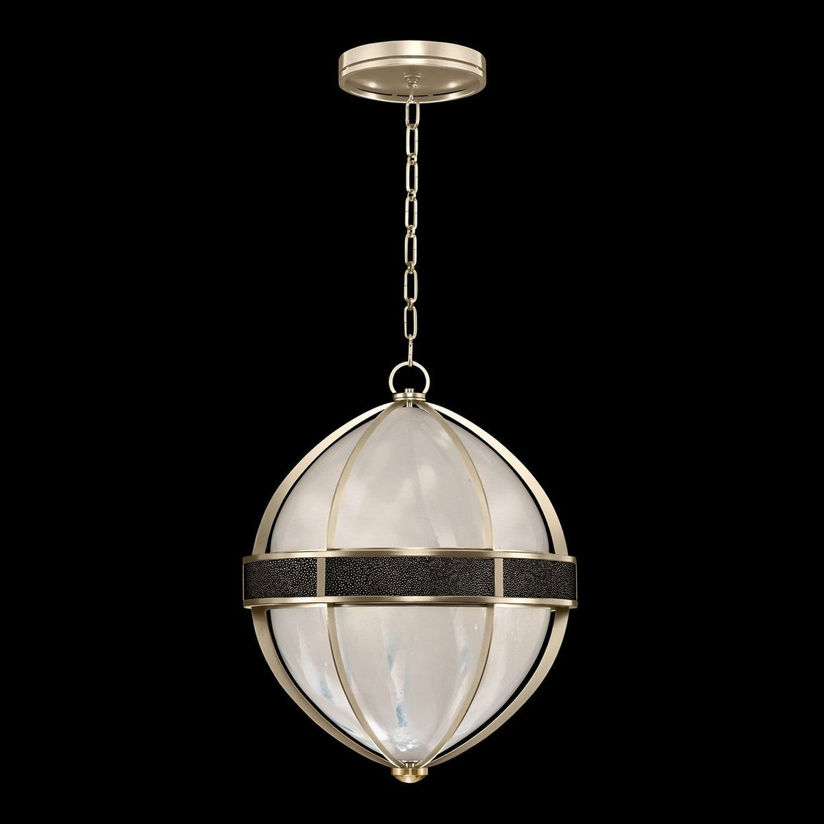 Fine Art - 100038-613 - Three Light Pendant - Mirage - Gold