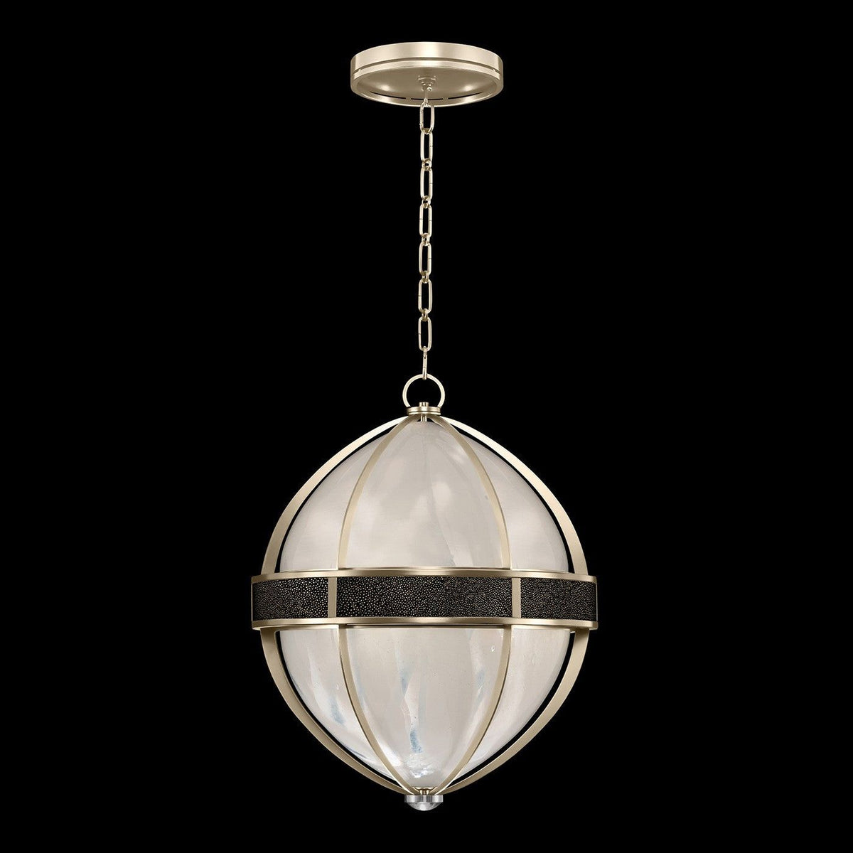 Fine Art - 100038-623 - Three Light Pendant - Mirage - Gold