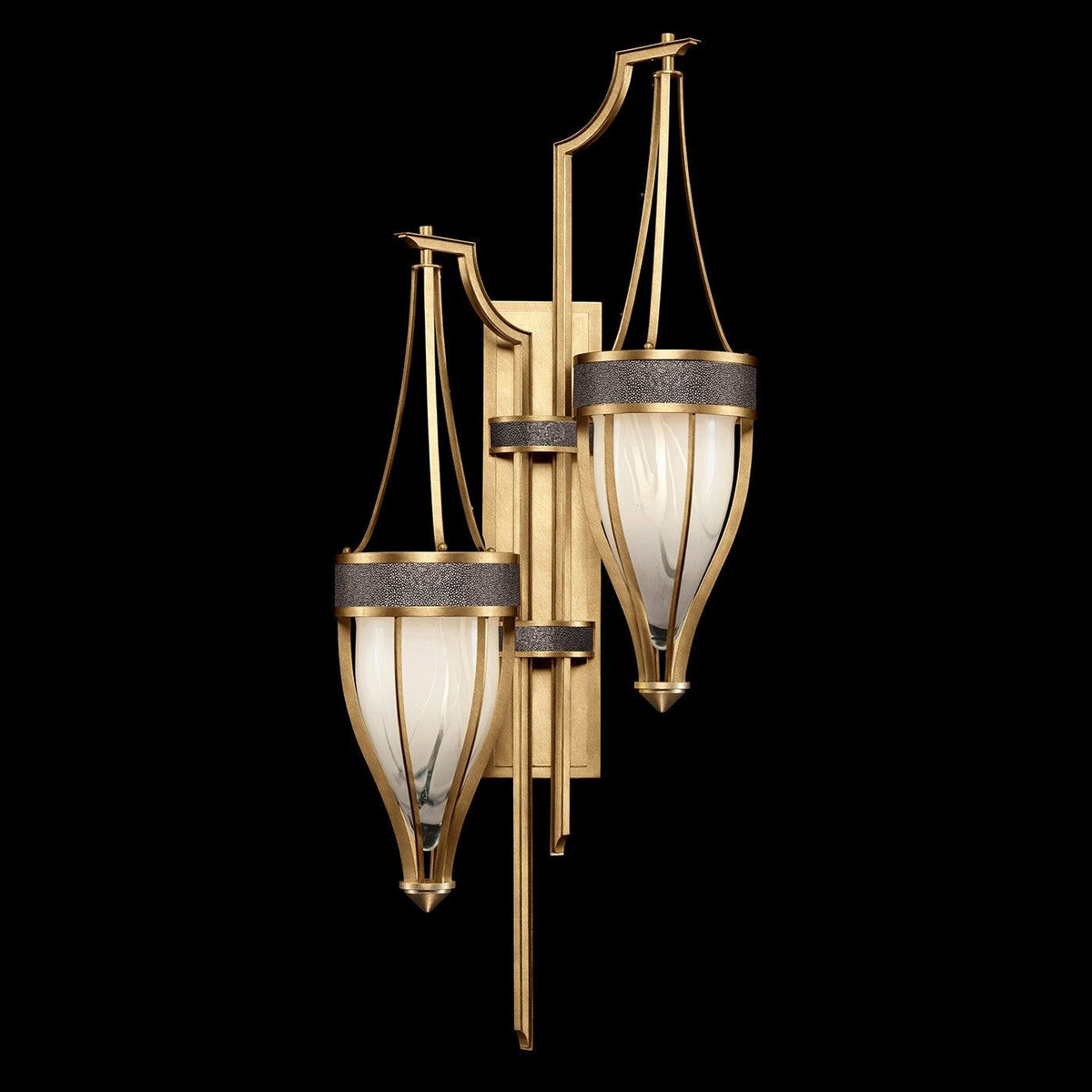 Fine Art - 100041-311 - Two Light Wall Sconce - Mirage - Gold