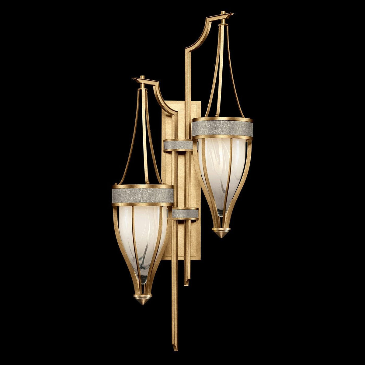 Fine Art - 100041-312 - Two Light Wall Sconce - Mirage - Gold