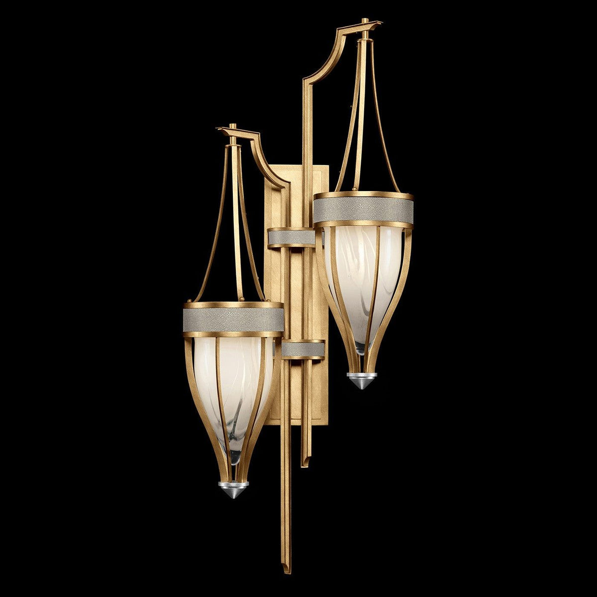 Fine Art - 100041-322 - Two Light Wall Sconce - Mirage - Gold