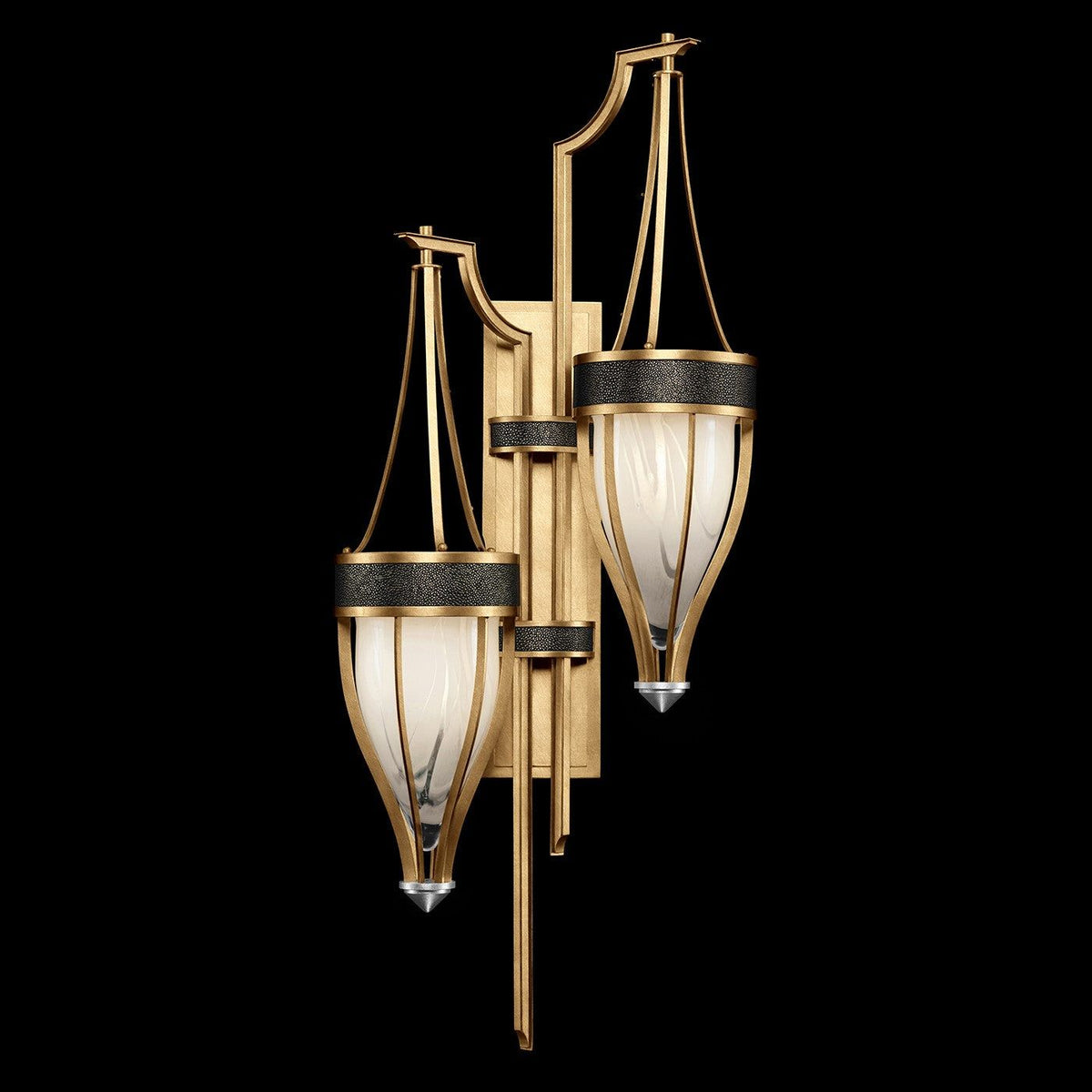 Fine Art - 100041-323 - Two Light Wall Sconce - Mirage - Gold