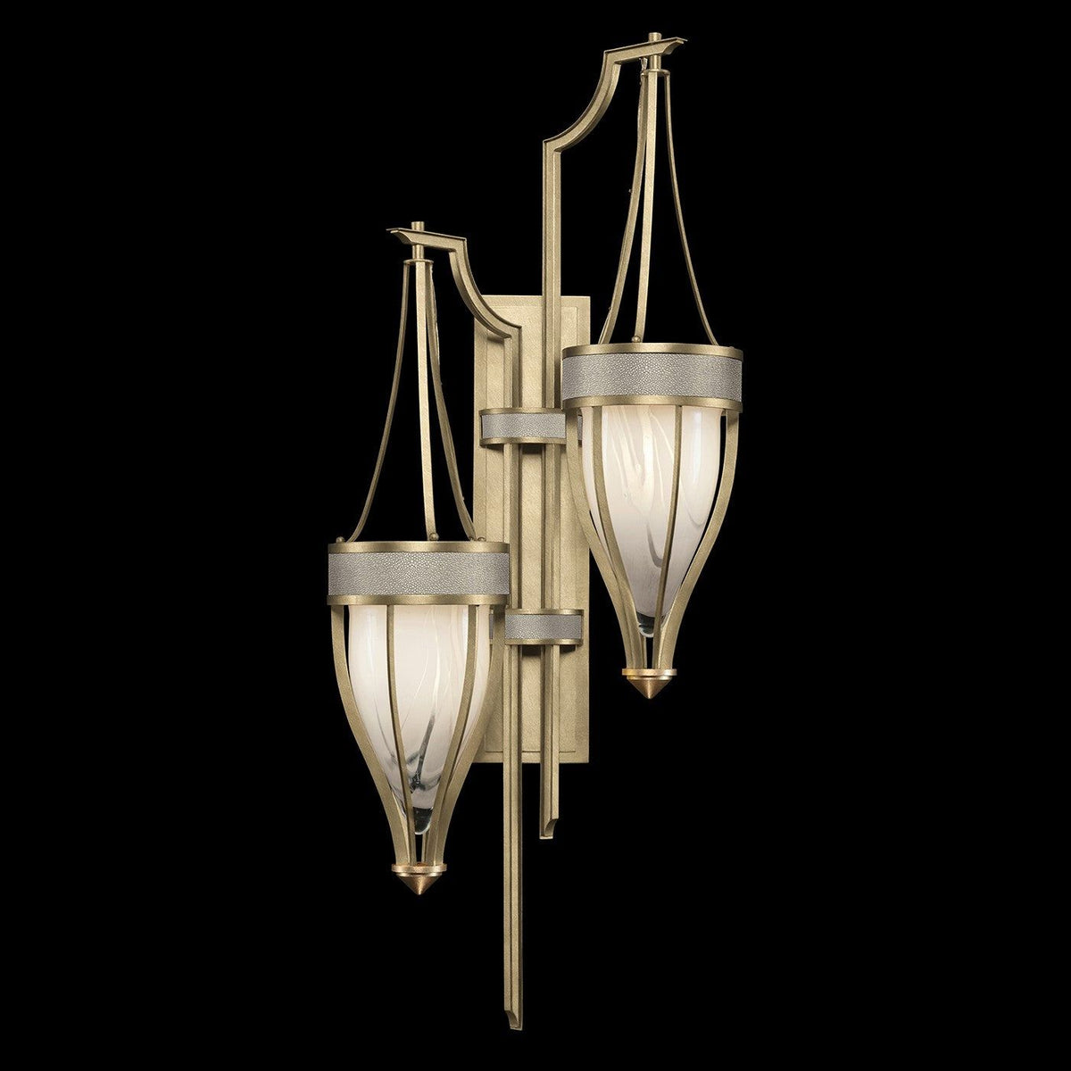 Fine Art - 100041-512 - Two Light Wall Sconce - Mirage - Gold