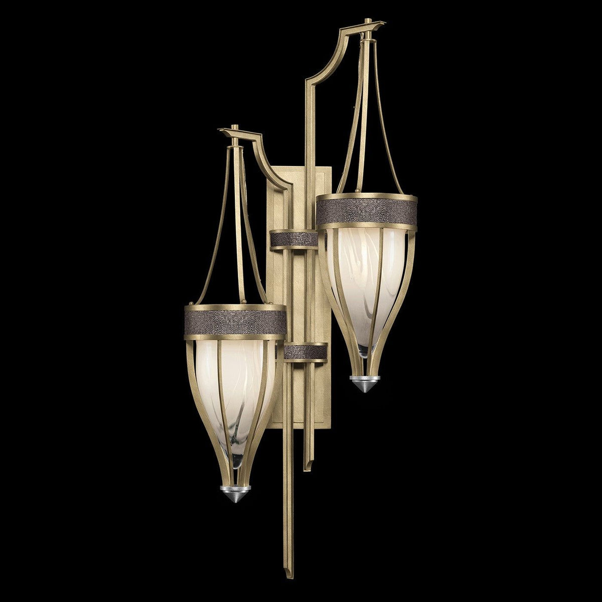 Fine Art - 100041-521 - Two Light Wall Sconce - Mirage - Gold