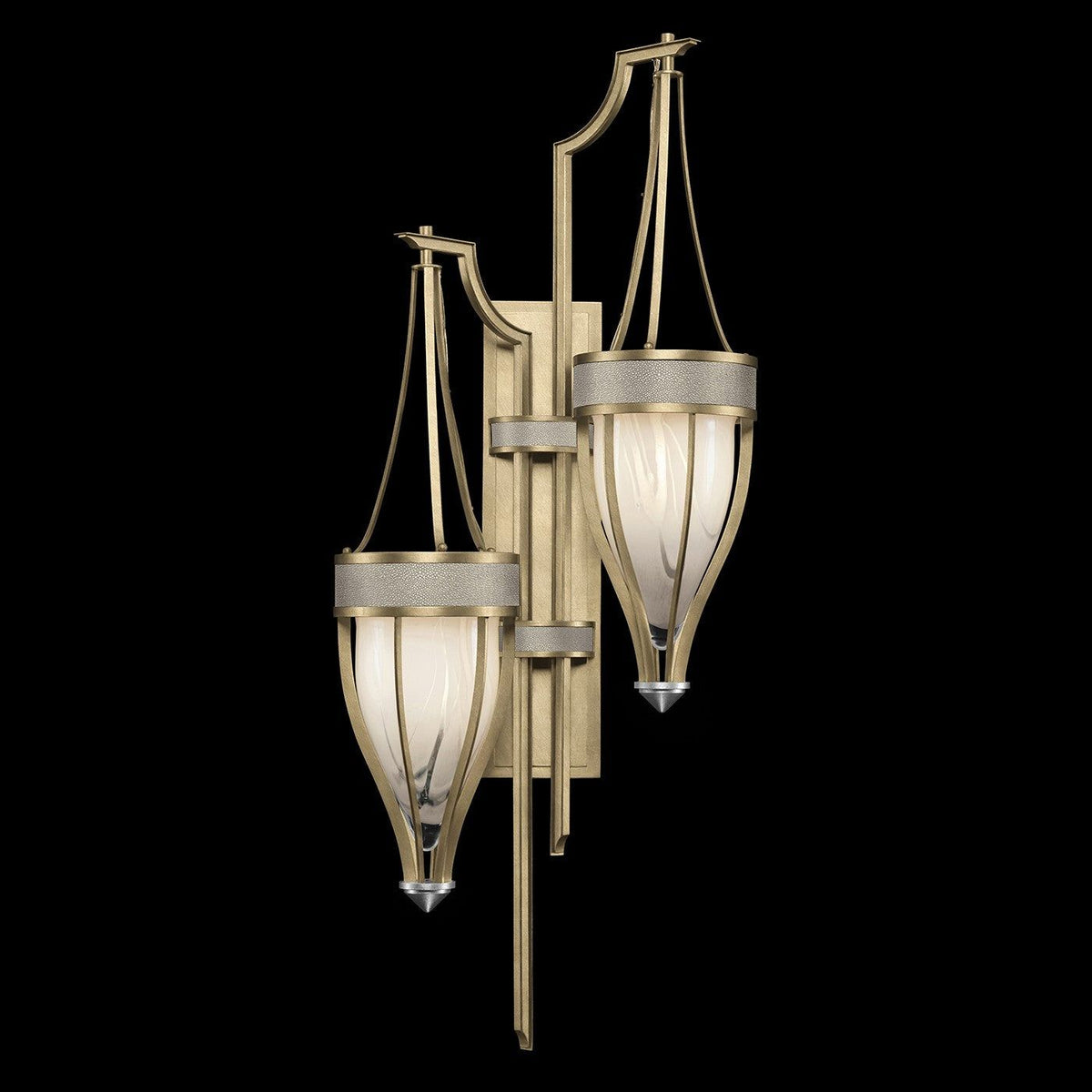 Fine Art - 100041-522 - Two Light Wall Sconce - Mirage - Gold