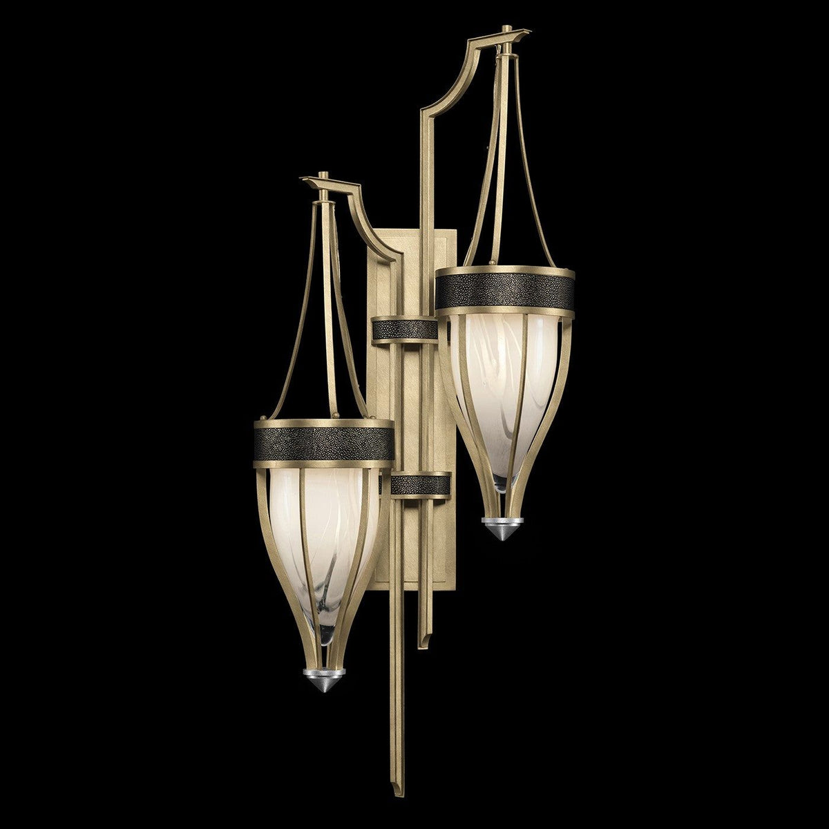 Fine Art - 100041-523 - Two Light Wall Sconce - Mirage - Gold