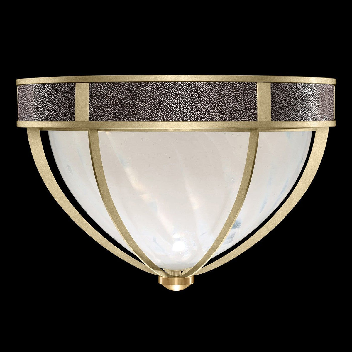 Fine Art - 100042-511 - Three Light Flush Mount - Mirage - Gold