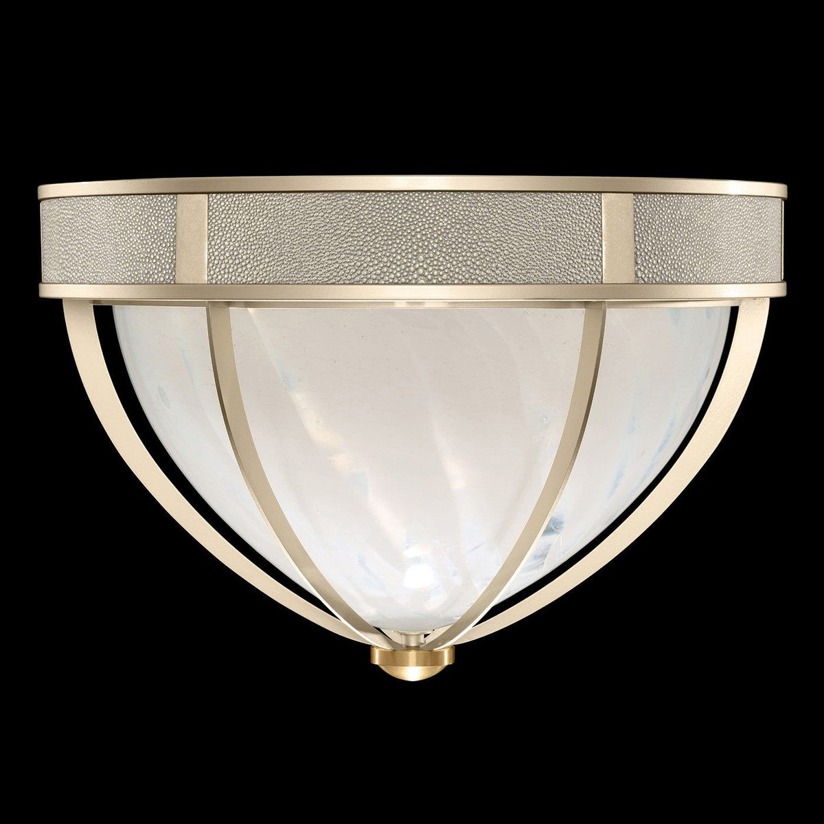 Fine Art - 100042-612 - Three Light Flush Mount - Mirage - Gold