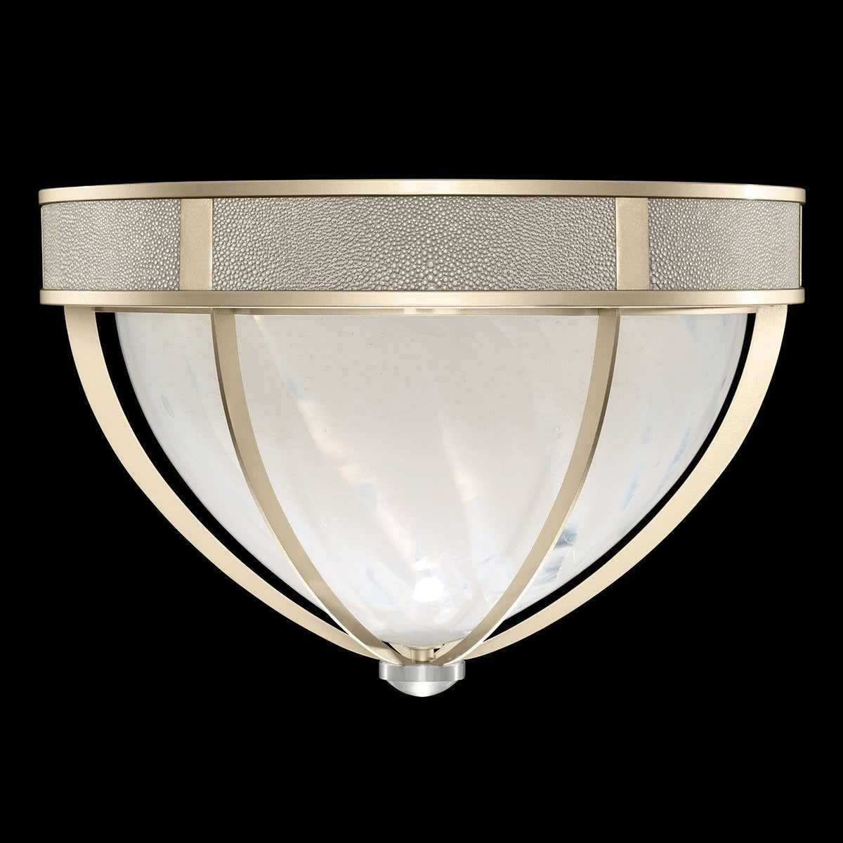 Fine Art - 100042-622 - Three Light Flush Mount - Mirage - Gold