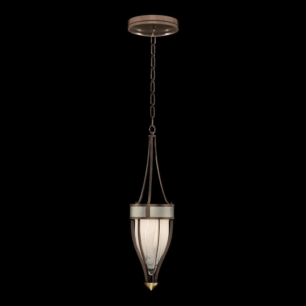 Fine Art - 100045-212 - One Light Pendant - Mirage - Bronze