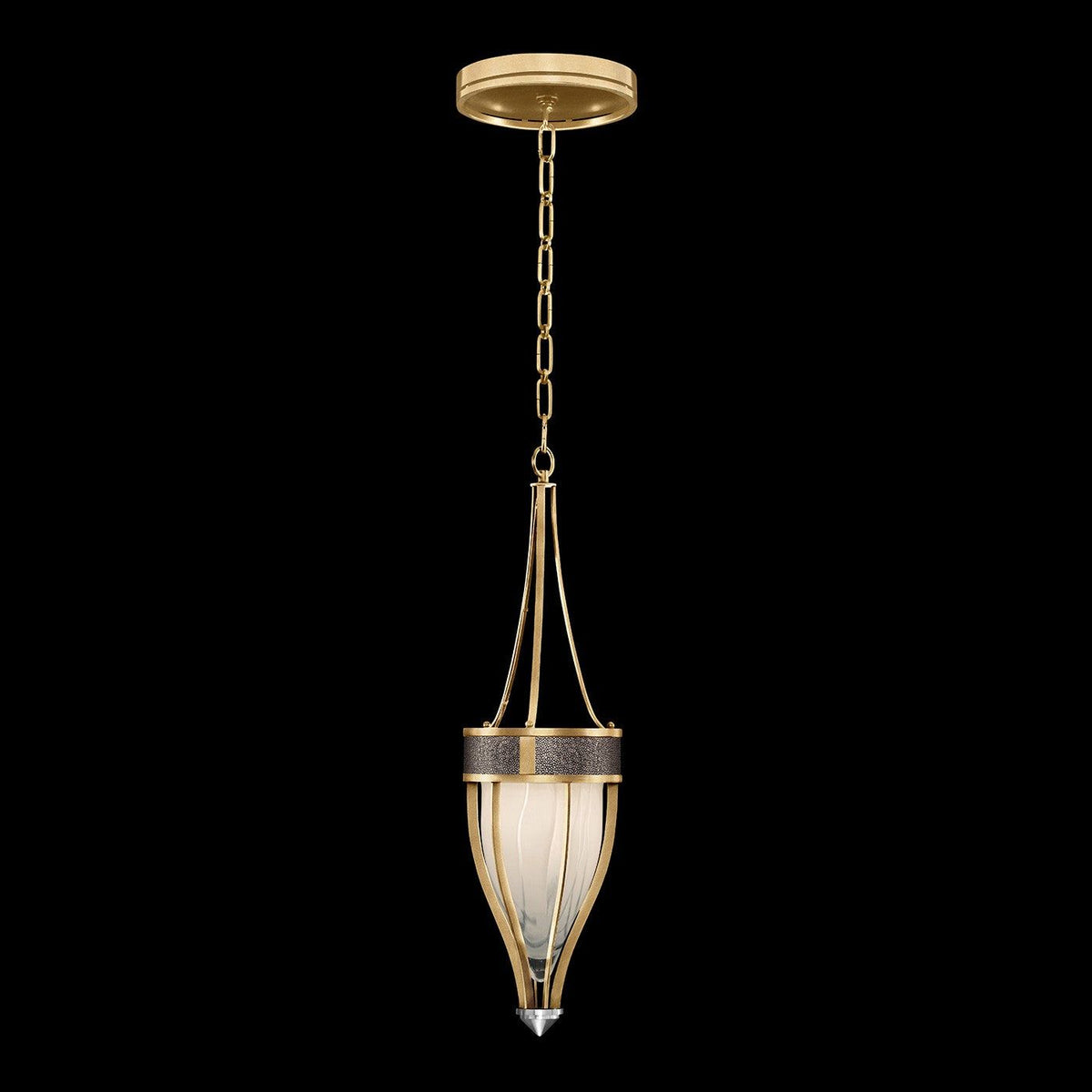 Fine Art - 100045-321 - One Light Pendant - Mirage - Gold