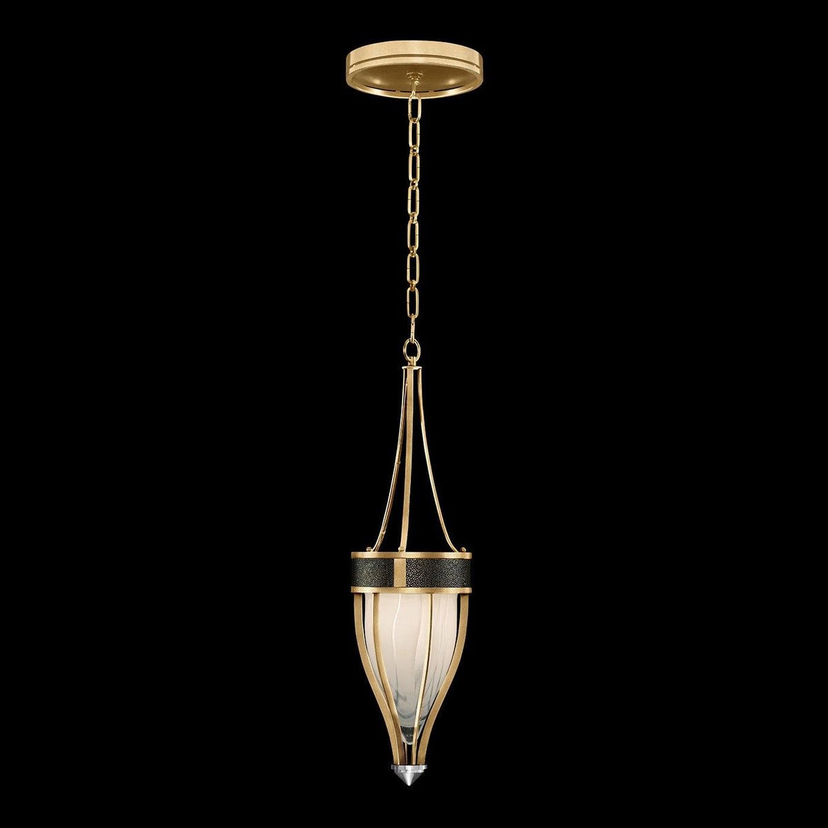 Fine Art - 100045-323 - One Light Pendant - Mirage - Gold