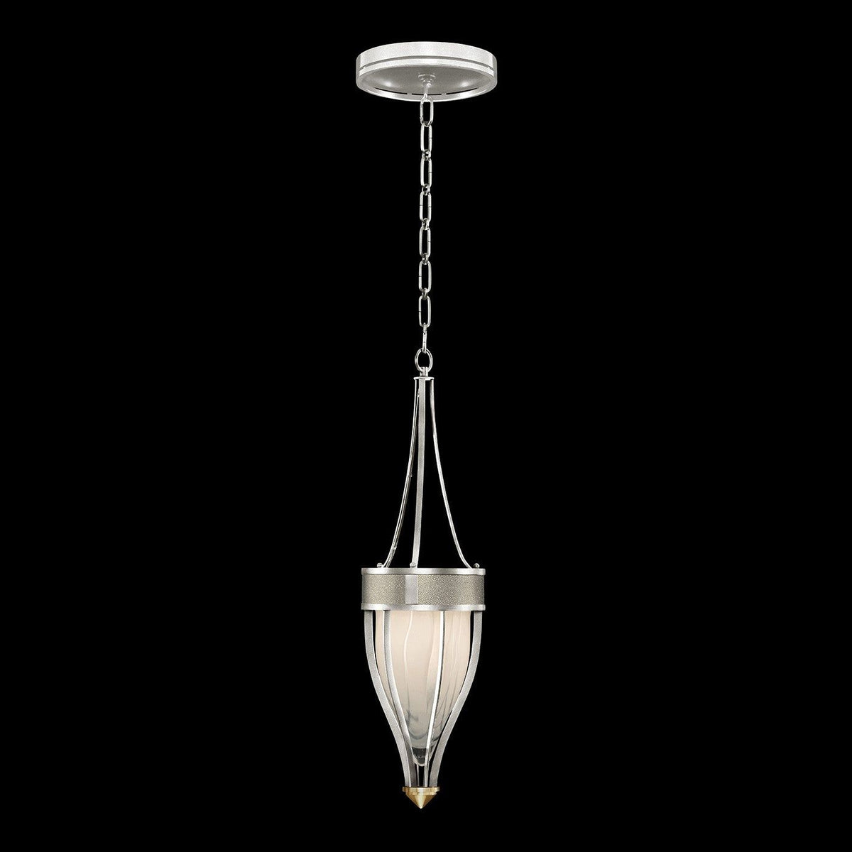 Fine Art - 100045-412 - One Light Pendant - Mirage - Silver