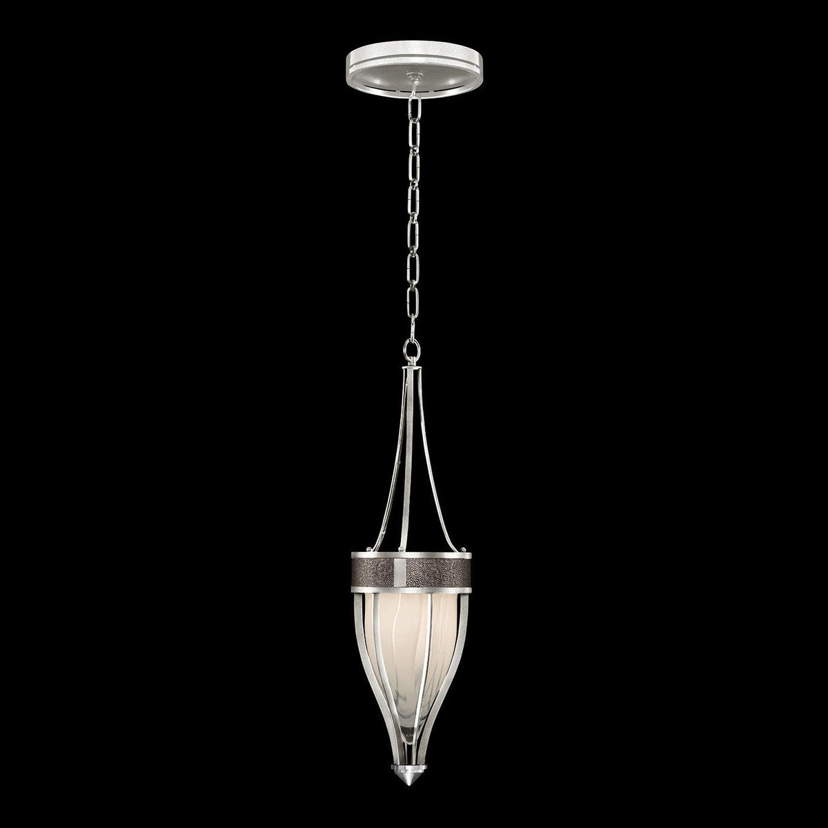 Fine Art - 100045-421 - One Light Pendant - Mirage - Silver