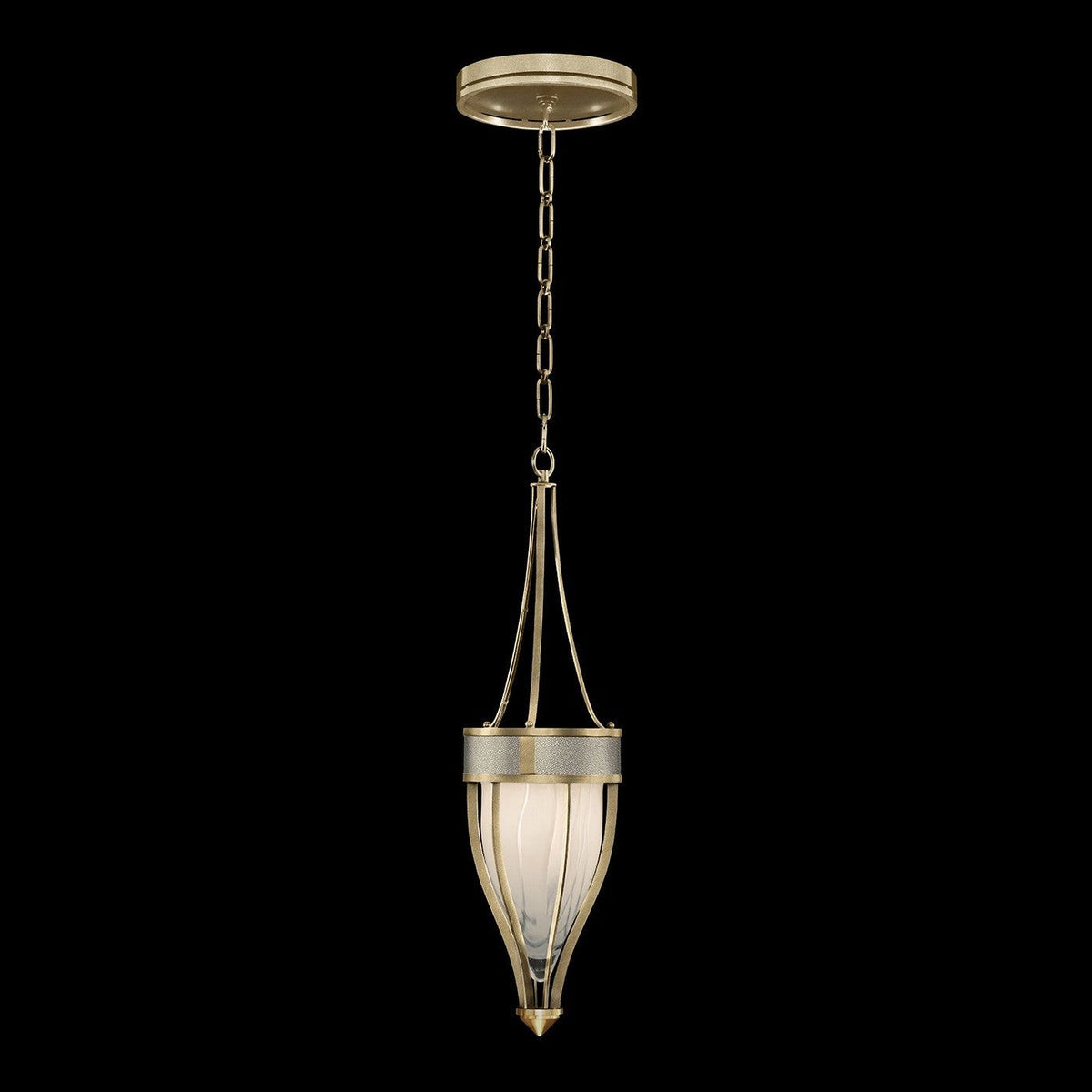 Fine Art - 100045-512 - One Light Pendant - Mirage - Gold