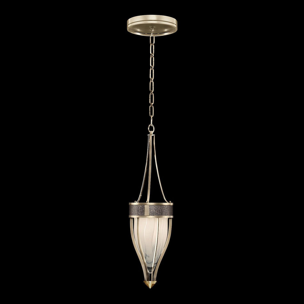 Fine Art - 100045-611 - One Light Pendant - Mirage - Gold