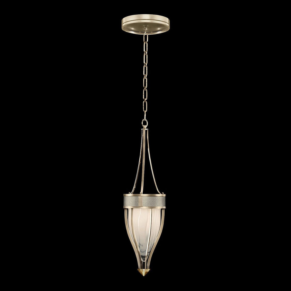 Fine Art - 100045-612 - One Light Pendant - Mirage - Gold